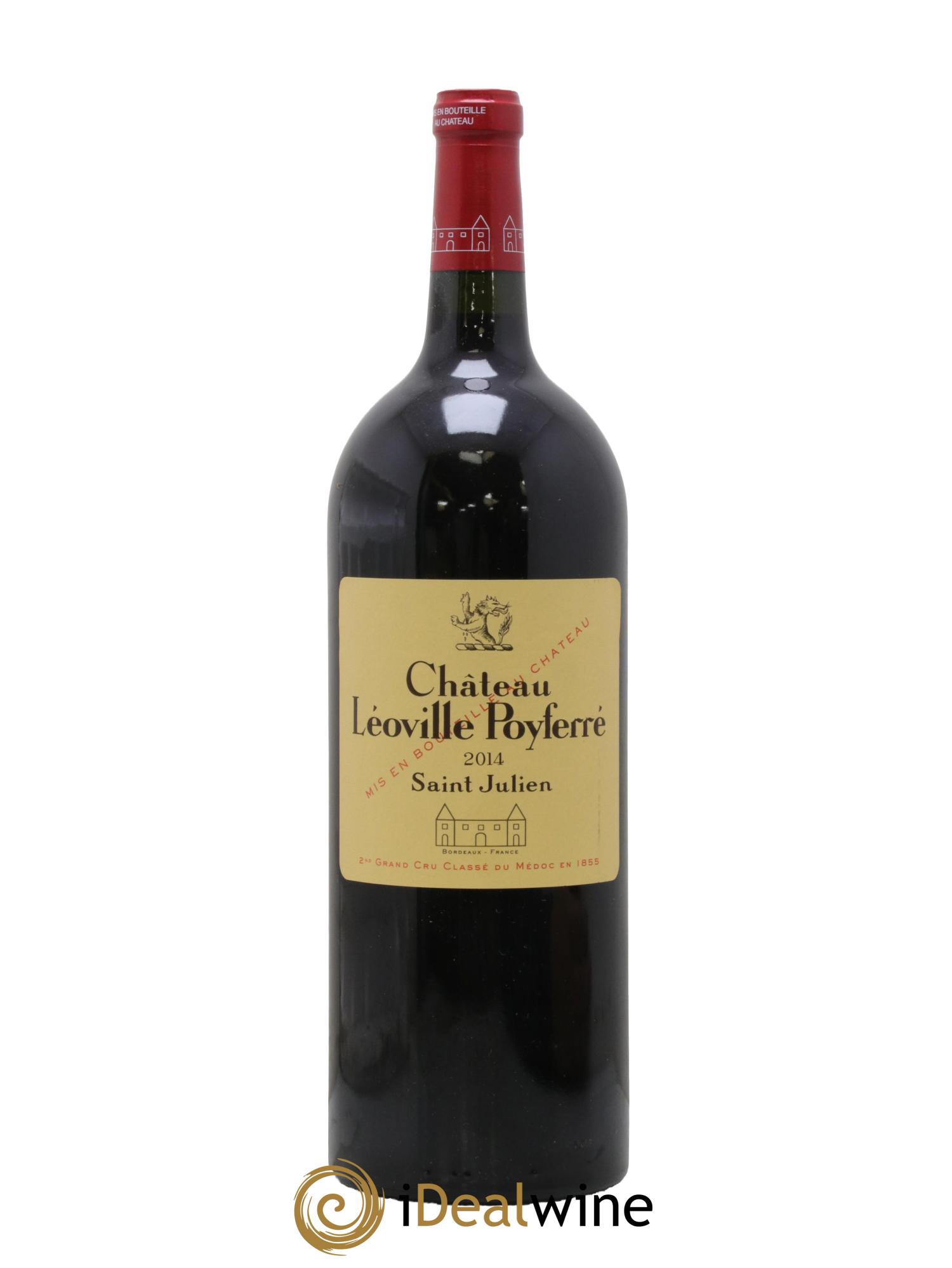 Château Léoville Poyferré 2ème Grand Cru Classé 2014 - Lot de 1 magnum - 0
