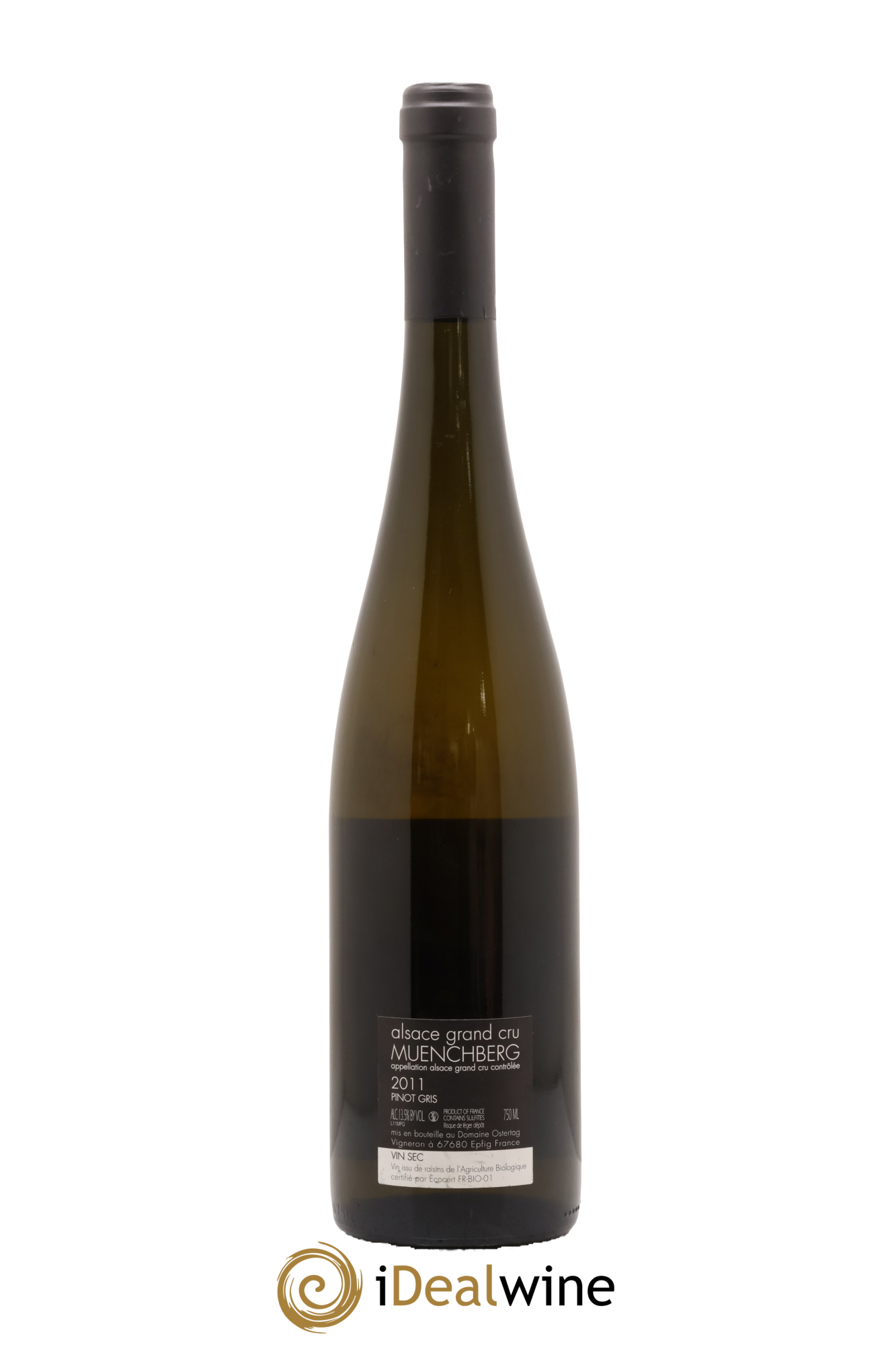 Alsace Pinot Gris Grand Cru Muenchberg A360P Ostertag (Domaine) 2011 - Lot de 1 bouteille - 1