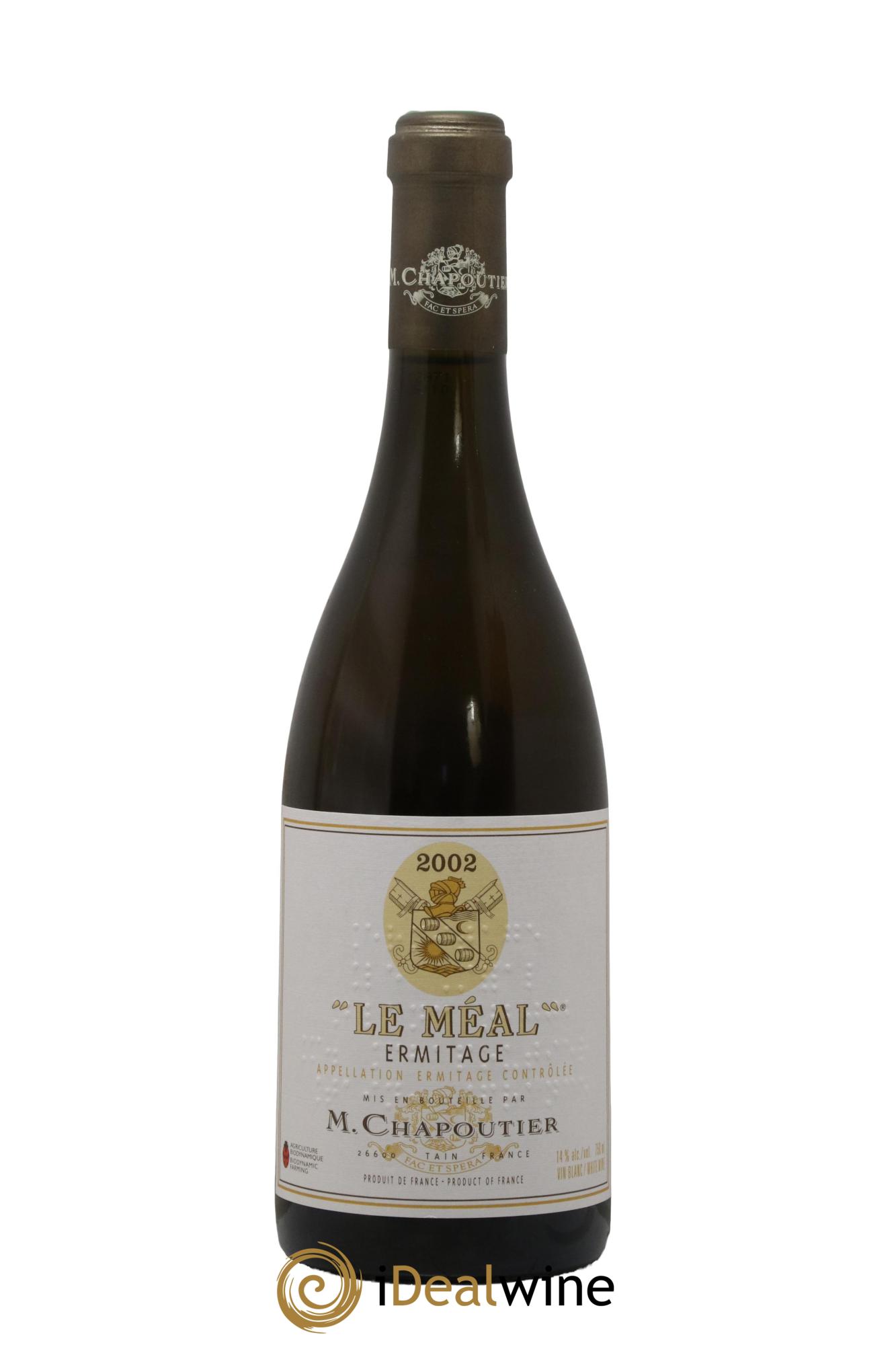 Hermitage Ermitage Le Méal Chapoutier  2002 - Posten von 1 Flasche - 0