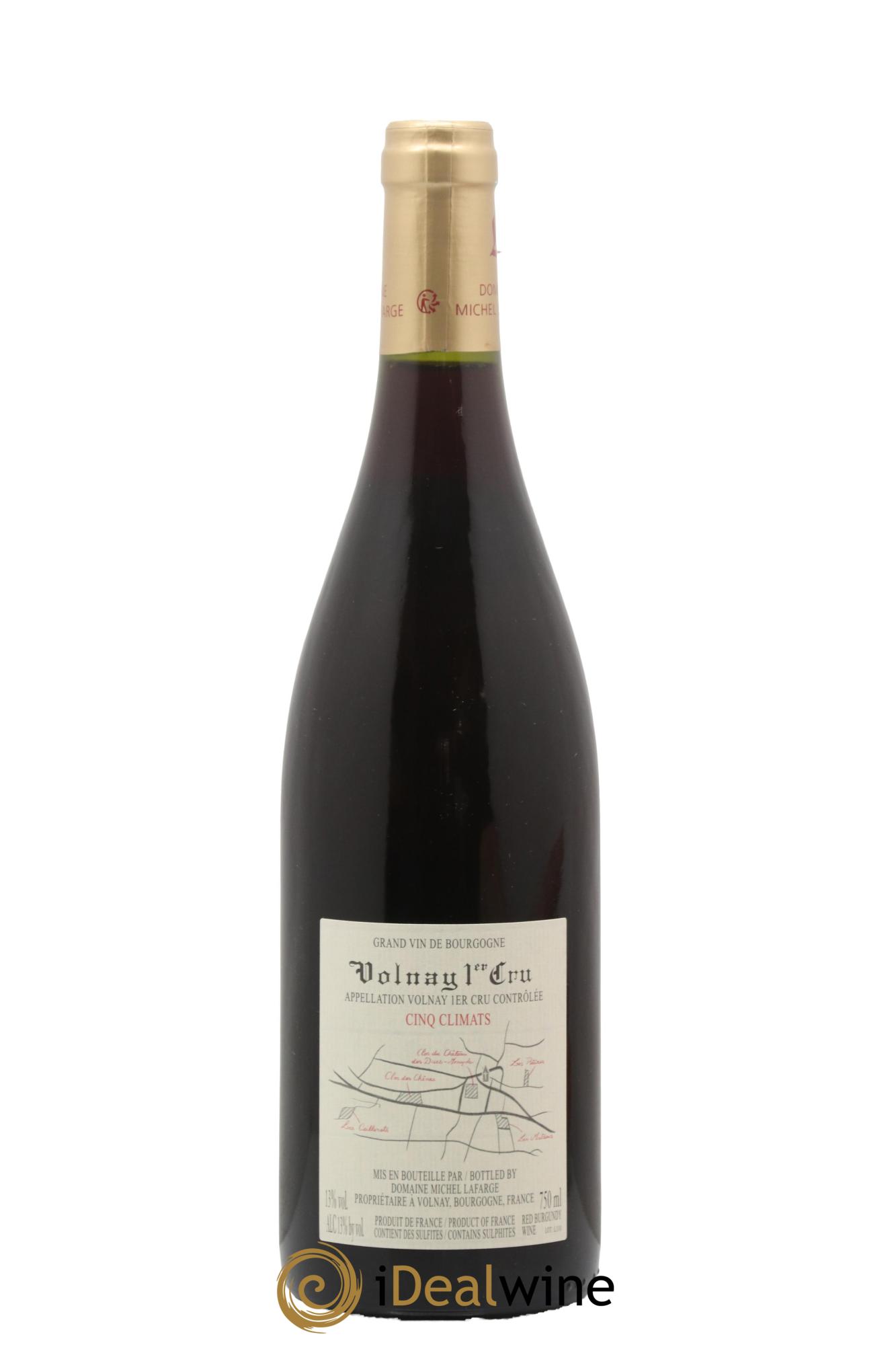 Volnay 1er Cru Cinq Climats Lafarge (Domaine) 2021 - Lot of 1 bottle - 1