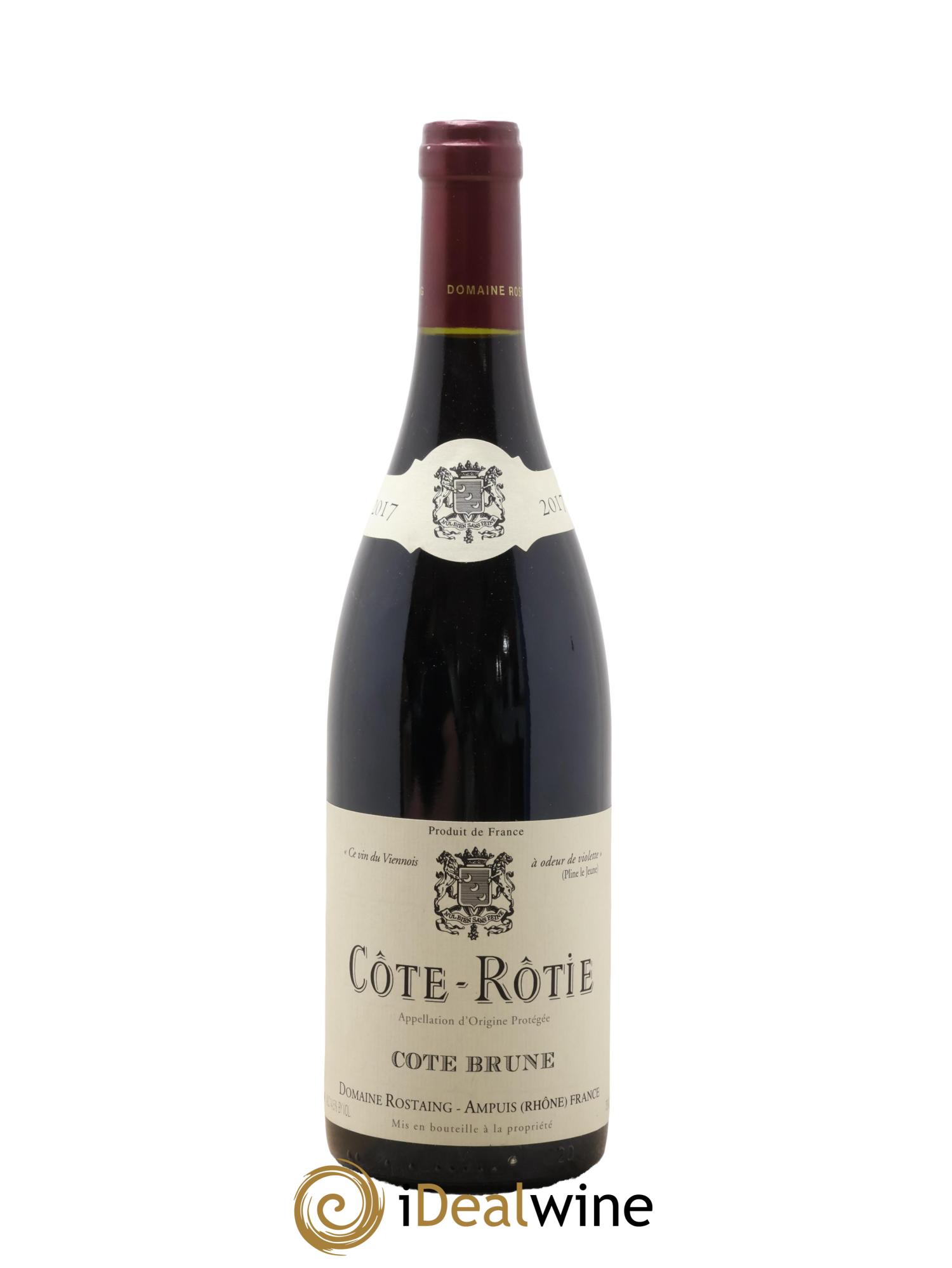 Côte-Rôtie Côte Brune René Rostaing 2017 - Posten von 1 Flasche - 0