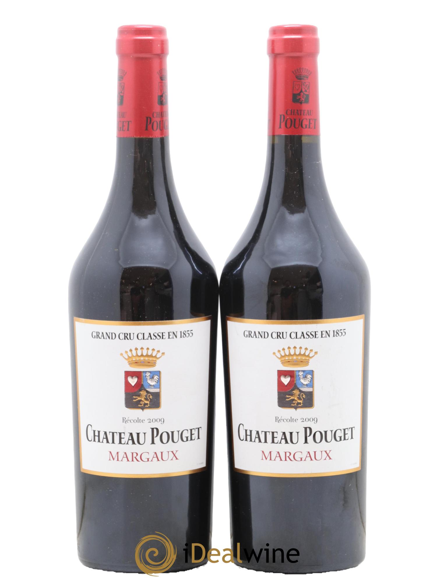 Château Pouget 4ème Grand Cru Classé 2009 - Lot de 2 bouteilles - 0