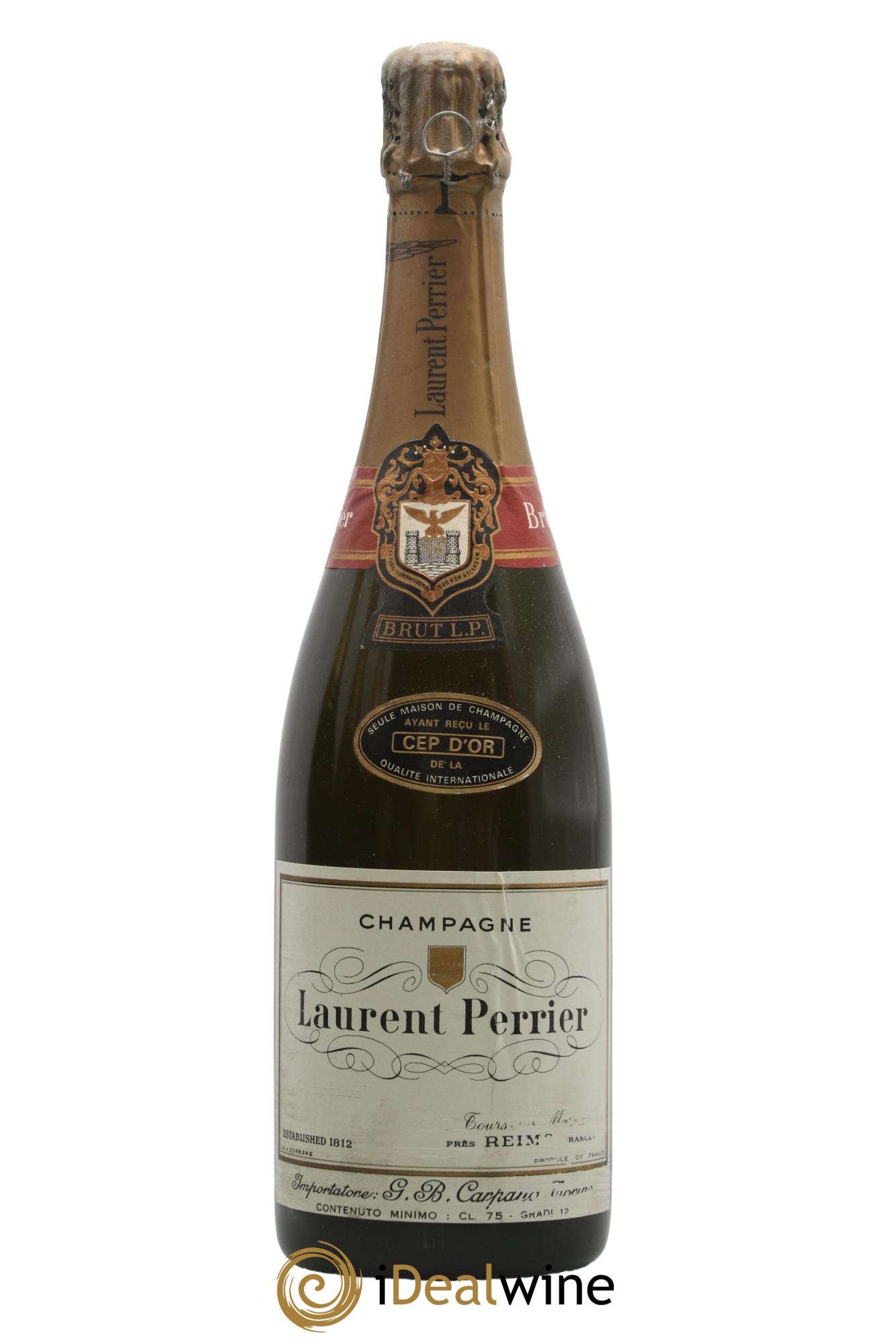 Champagne Brut L.P. Laurent Perrier - Posten von 1 Flasche - 0