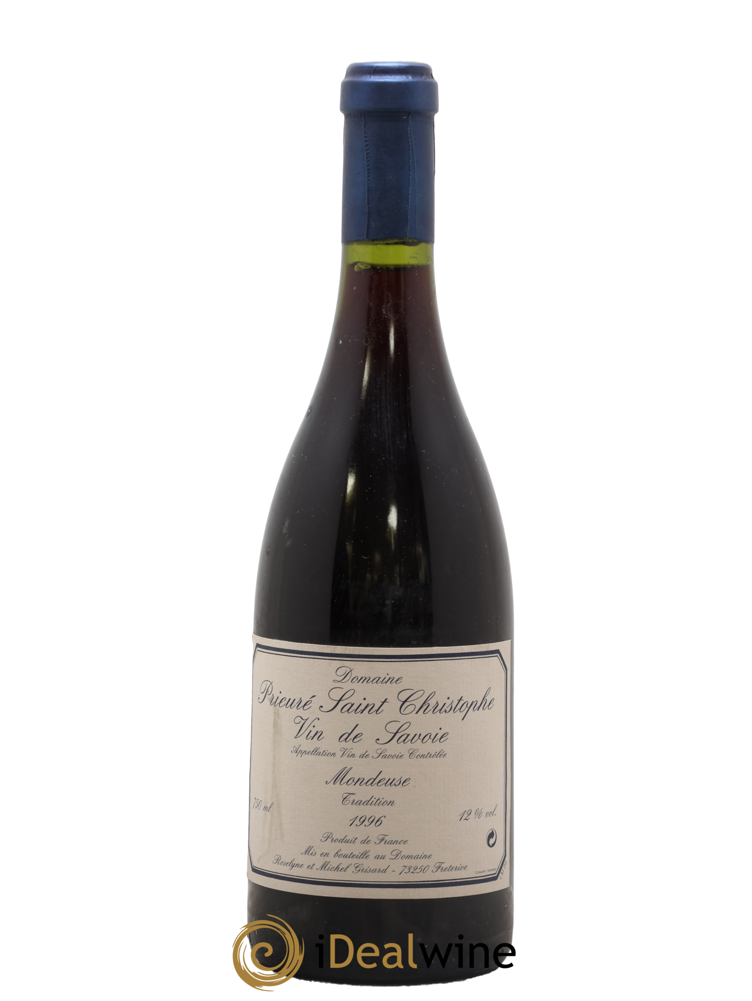 Vin des Allobroges Mondeuse Tradition Prieuré Saint Christophe (Domaine) 1996 - Posten von 1 Flasche - 0