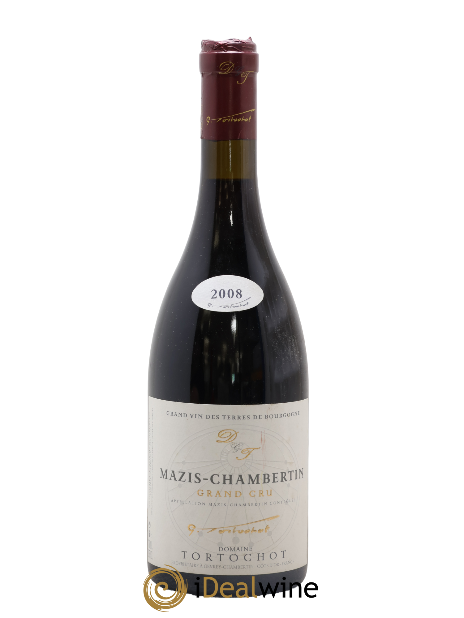 Mazis-Chambertin Grand Cru Tortochot (Domaine) 2008 - Lot de 1 bouteille - 0