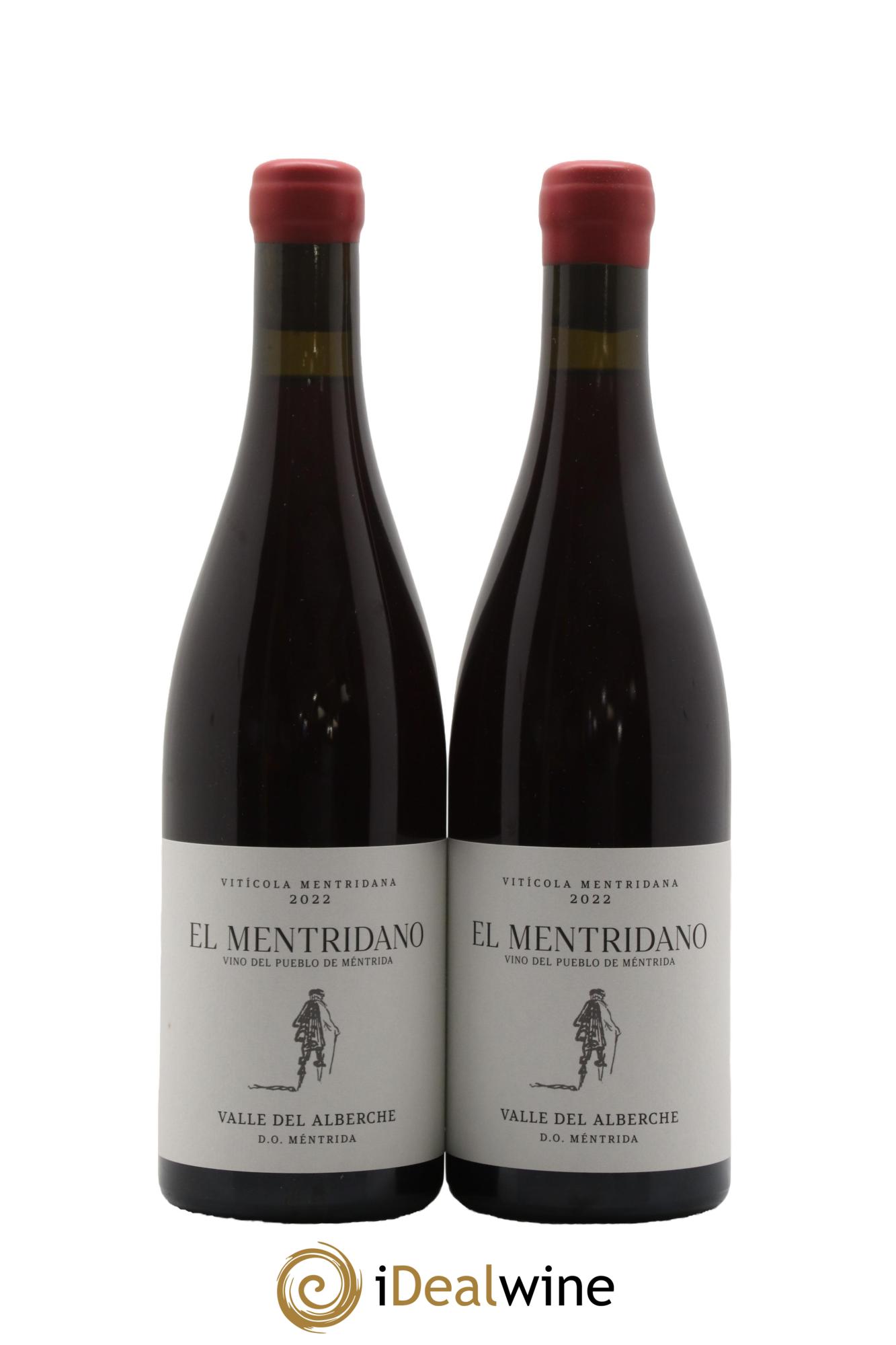Mentridà DO Viticola Mentridana (anciennement Daniel Jimenez-Landi) El Mentridano 2022 - Lot of 2 bottles - 0