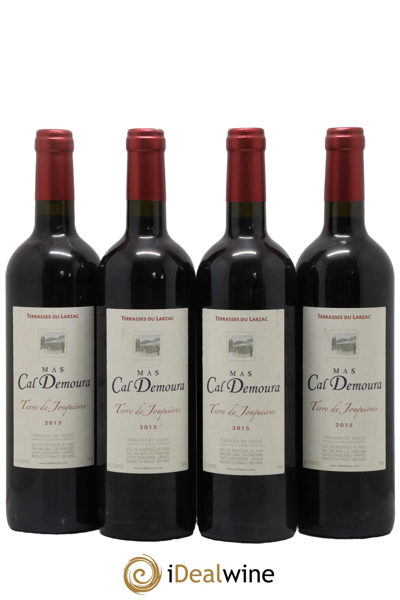 Terrasses du Larzac Terre de Jonquières Mas Cal Demoura 2015 - Lot de 4 bouteilles - 0
