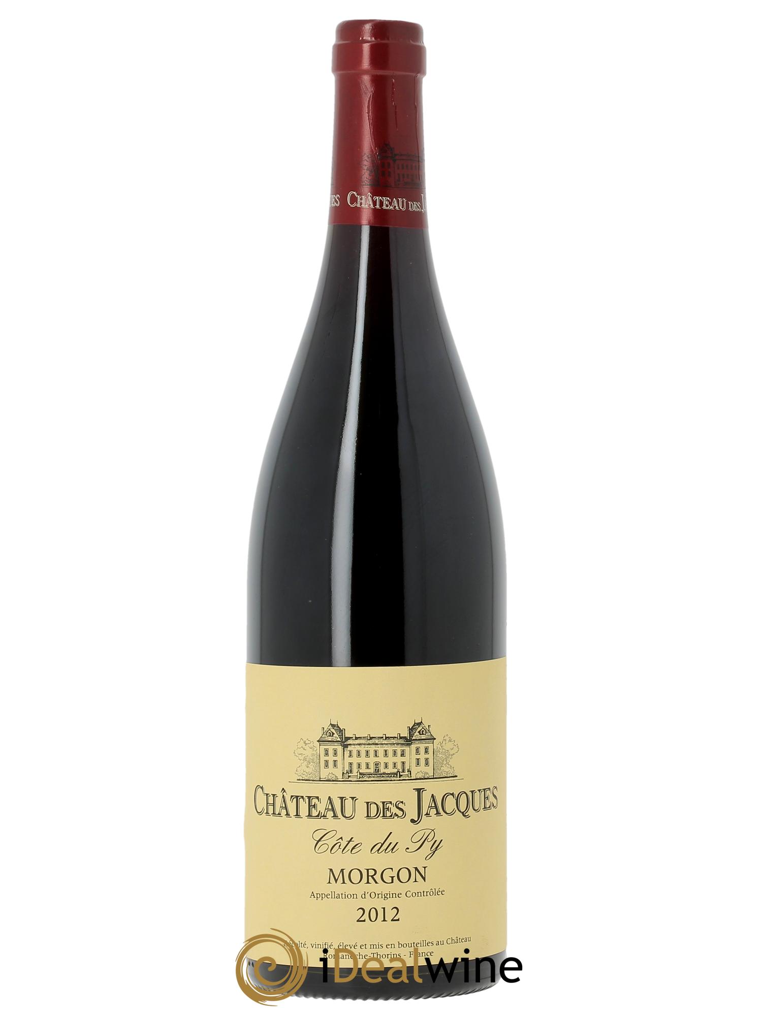 Morgon Côte du Py Château des Jacques 2012 - Lot de 1 bouteille - 0