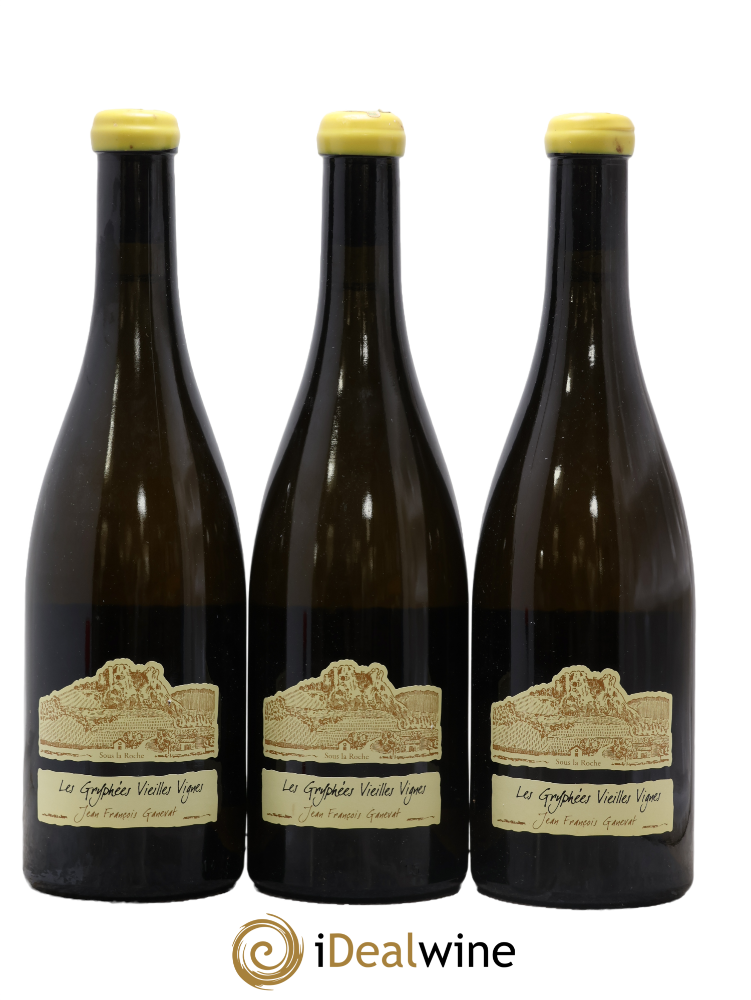 Côtes du Jura Les Gryphées Vieilles Vignes Jean-François Ganevat (Domaine) 2014 - Posten von 3 Flaschen - 0