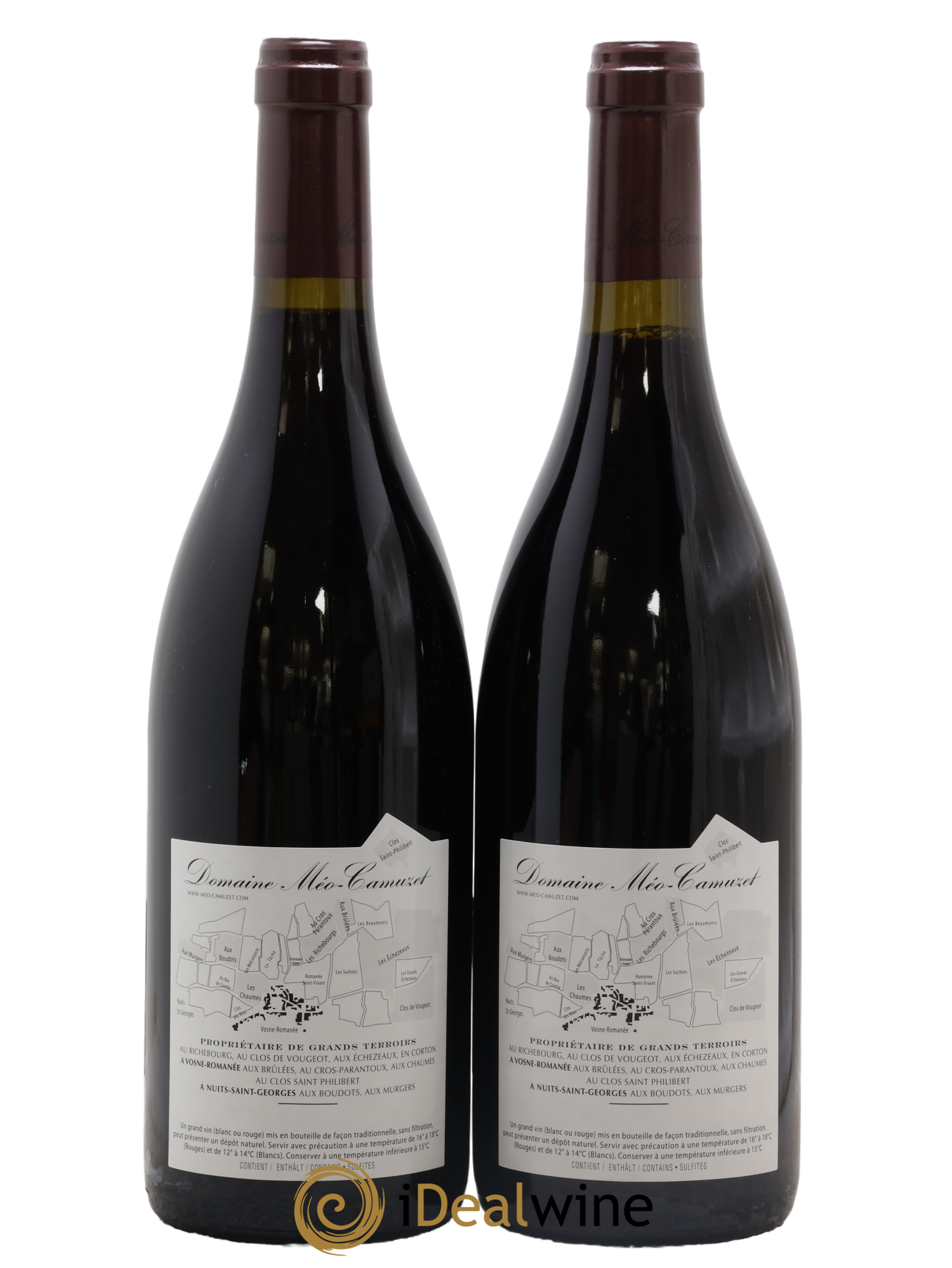 Vosne-Romanée 1er Cru Les Chaumes Méo-Camuzet (Domaine) 2014 - Lot de 2 bouteilles - 1