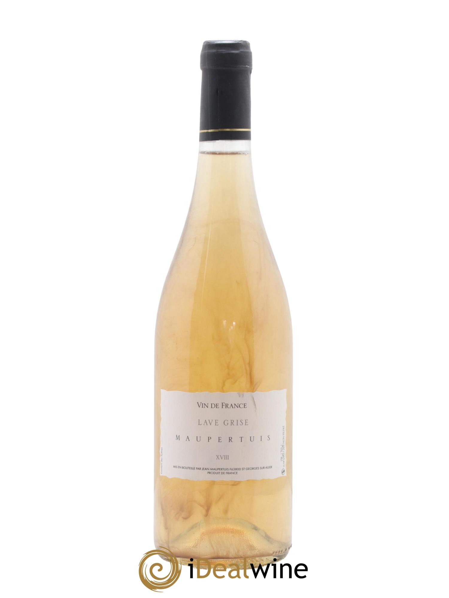 Vin de France Lave Grise Jean Maupertuis 2018 - Lot de 1 bouteille - 0