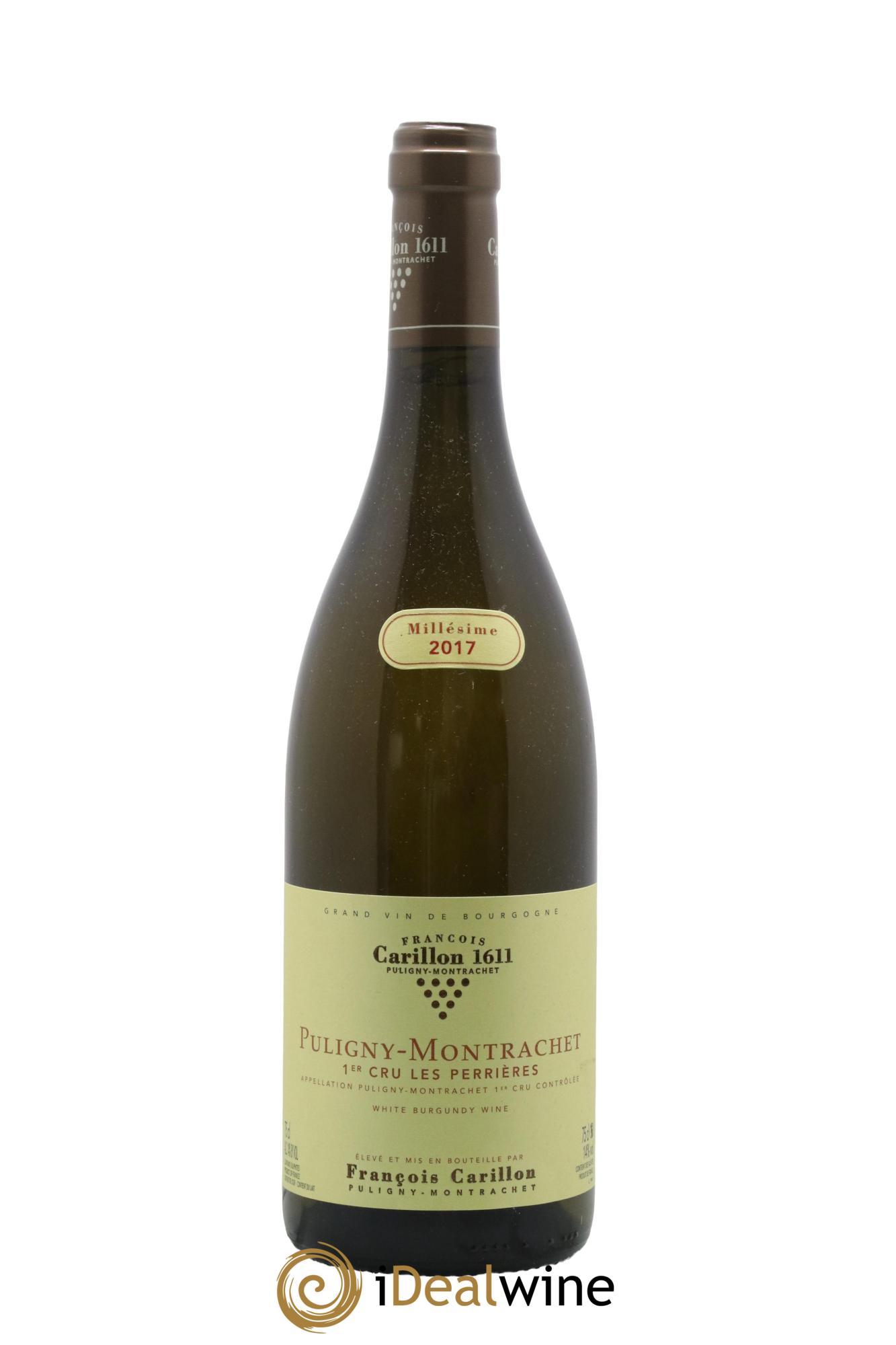 Puligny-Montrachet 1er Cru Les Perrières François Carillon 2017 - Lot de 1 bouteille - 0