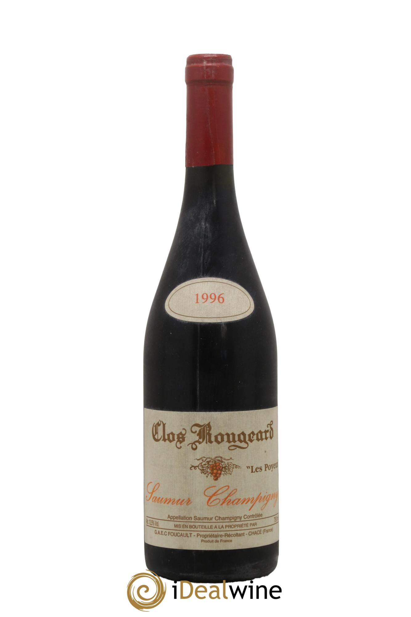 Saumur-Champigny Les Poyeux Clos Rougeard 1996 - Lot de 1 bouteille - 0