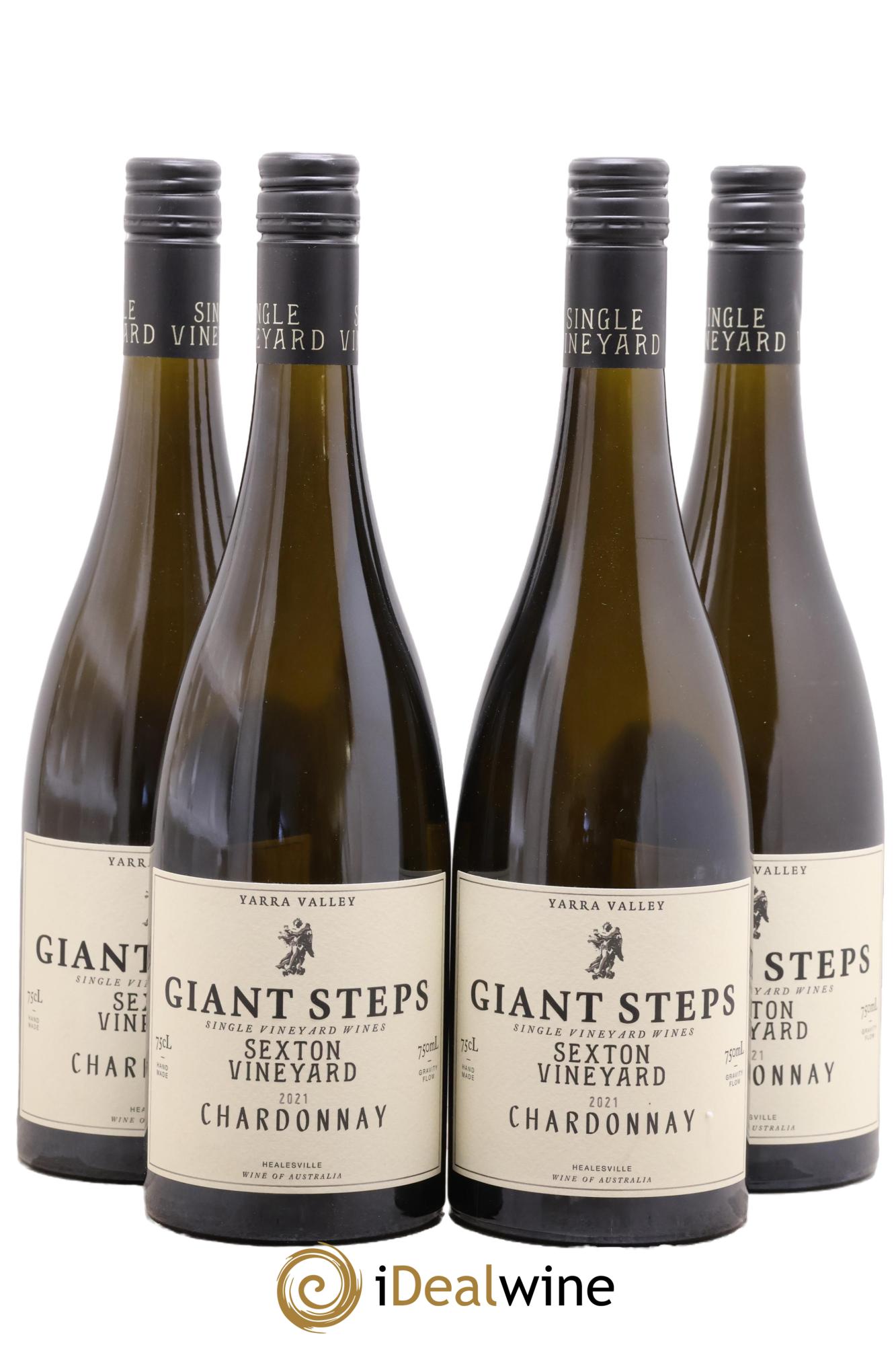 Yarra Valley Giant Steps Sexton Vineyard Chardonnay 2021 - Lot de 4 bouteilles - 0