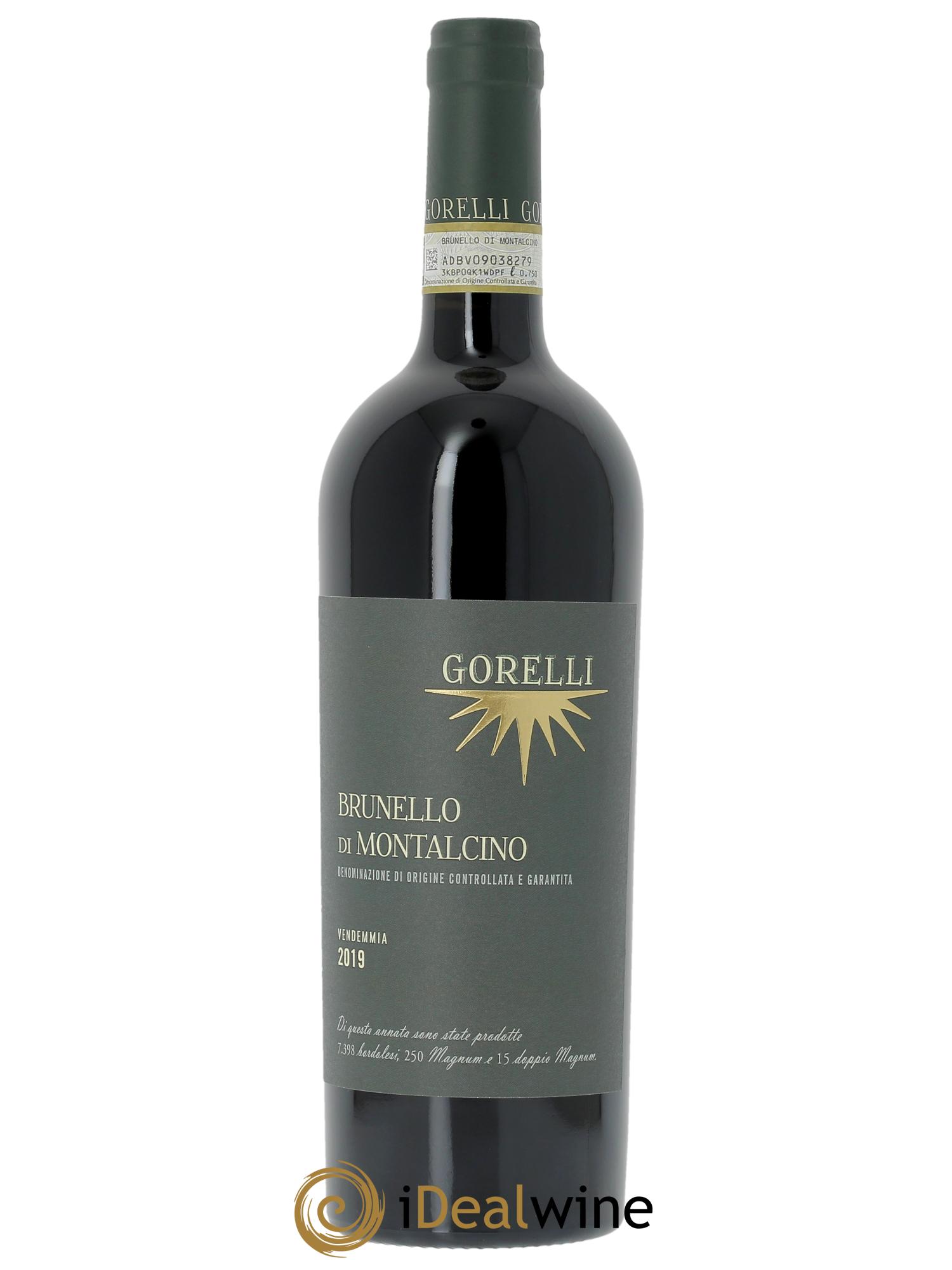 Brunello di Montalcino DOCG Gorelli  2019 - Posten von 1 Flasche - 0
