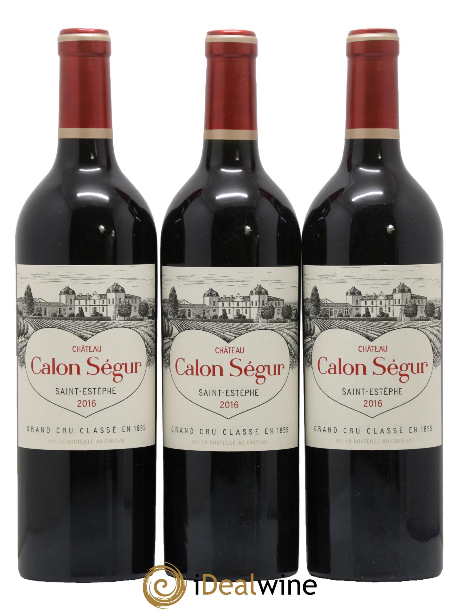 Château Calon Ségur 3ème Grand Cru Classé  2016 - Lot de 6 bouteilles - 2