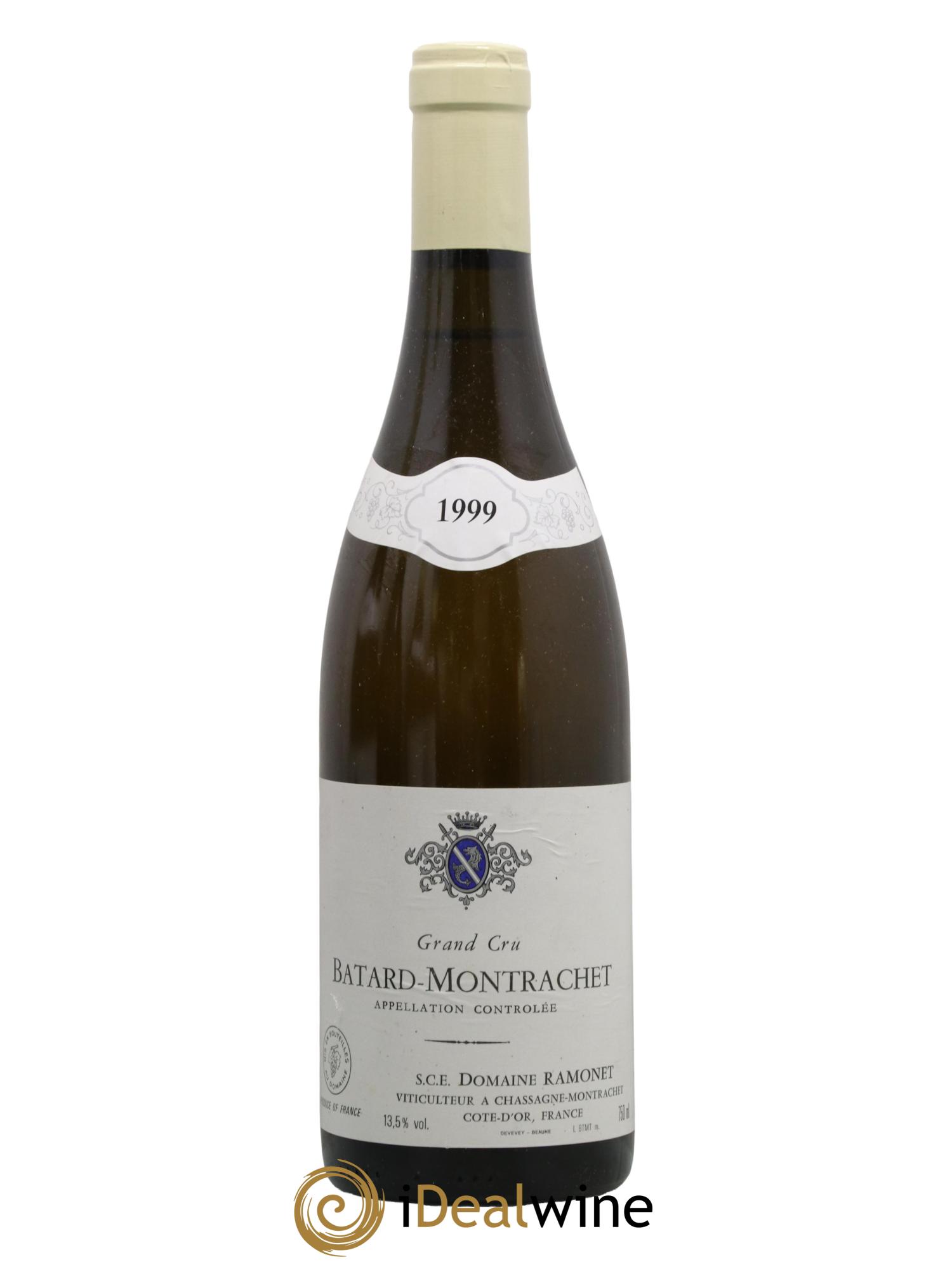 Bâtard-Montrachet Grand Cru Ramonet (Domaine) 1999 - Lot de 1 bouteille - 0