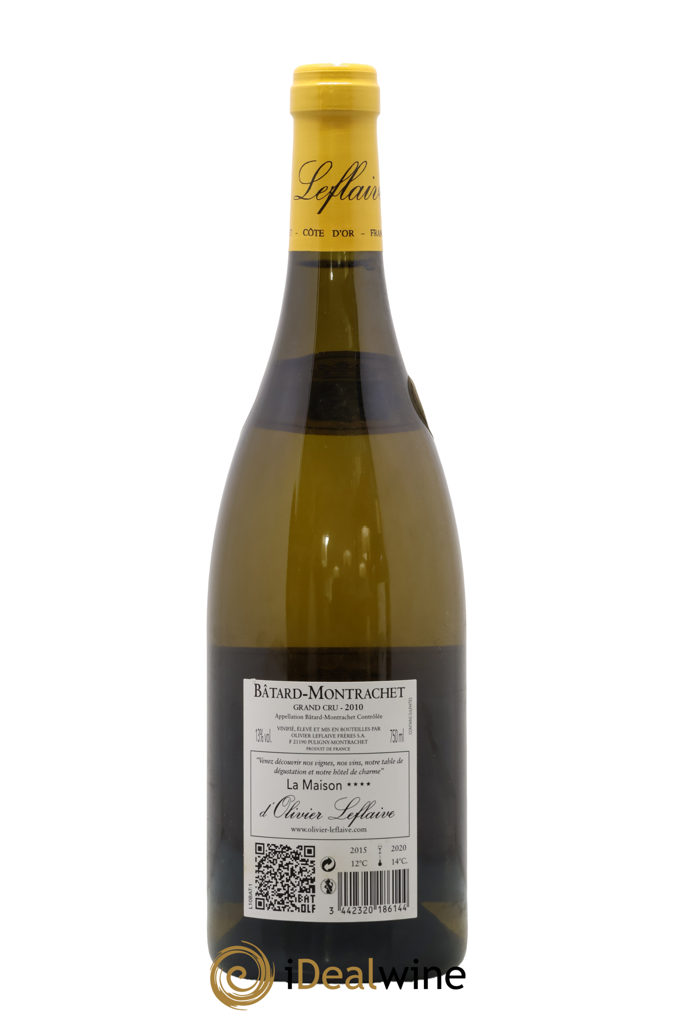 Bâtard-Montrachet Grand Cru Olivier Leflaive 2010 - Posten von 1 Flasche - 1