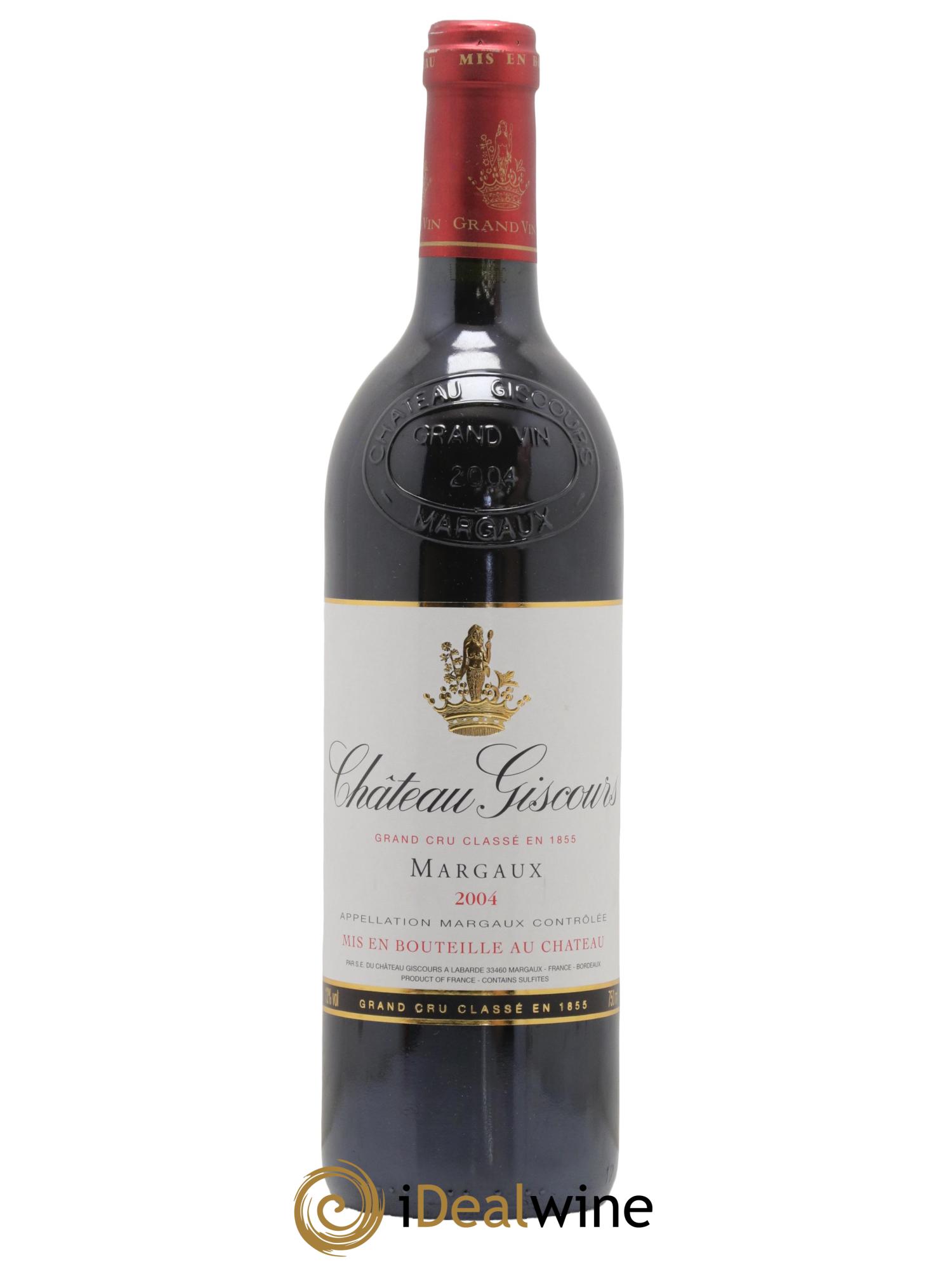Château Giscours 3ème Grand Cru Classé 2004 - Lot de 1 bouteille - 0