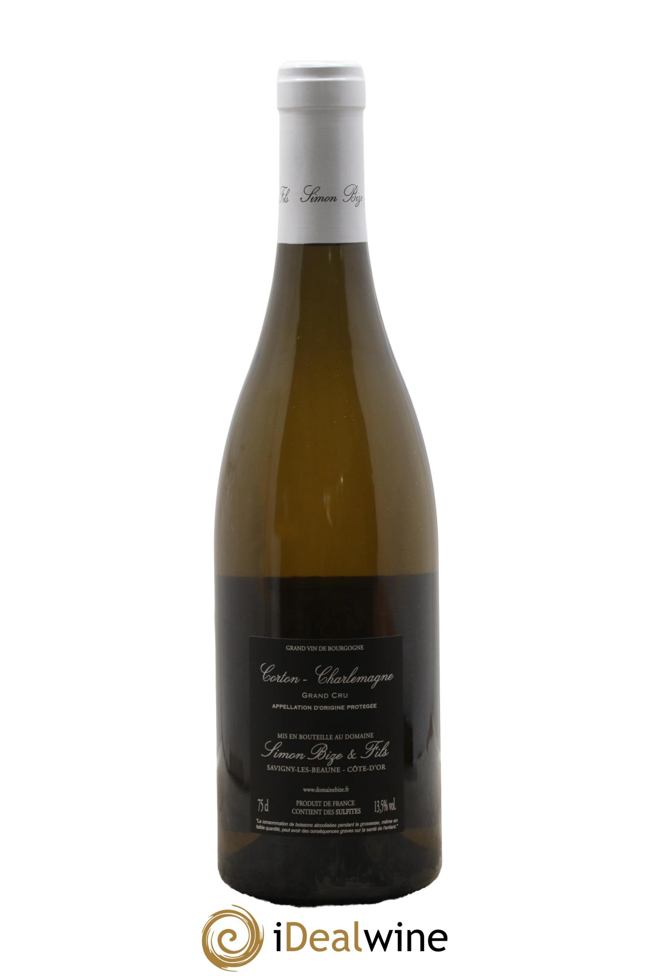 Corton-Charlemagne Grand Cru Simon Bize & Fils 2019 - Posten von 1 Flasche - 1
