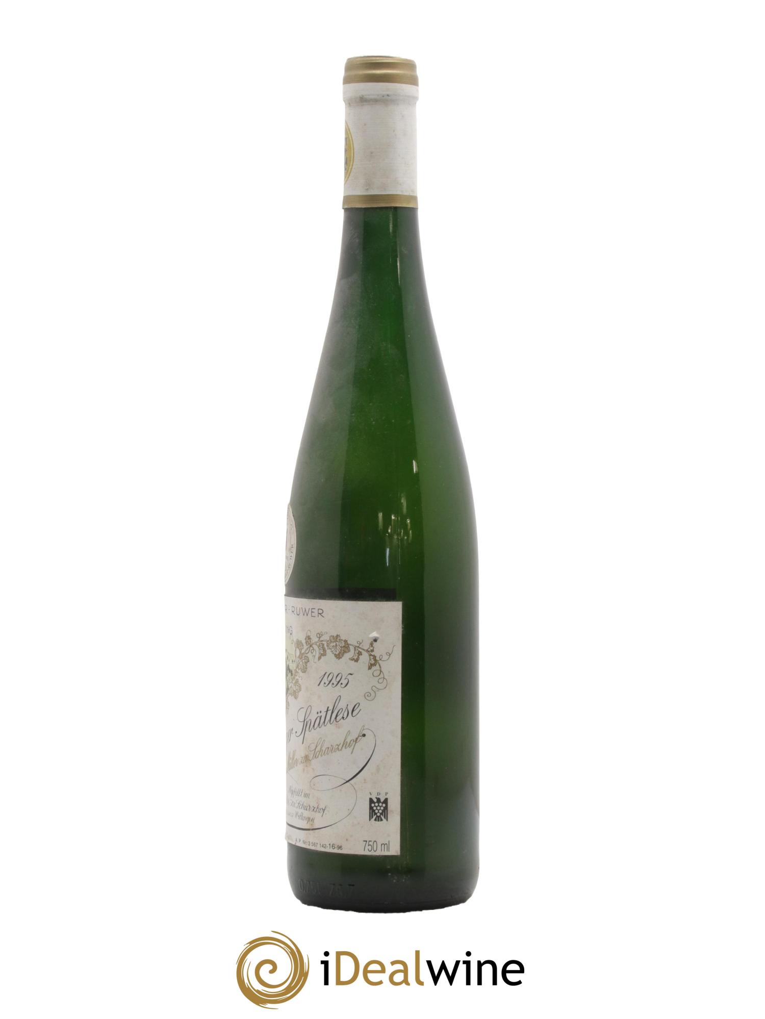 Riesling Scharzhofberger Spatlese Egon Muller Versteigerung 1995 - Lot de 1 bouteille - 1