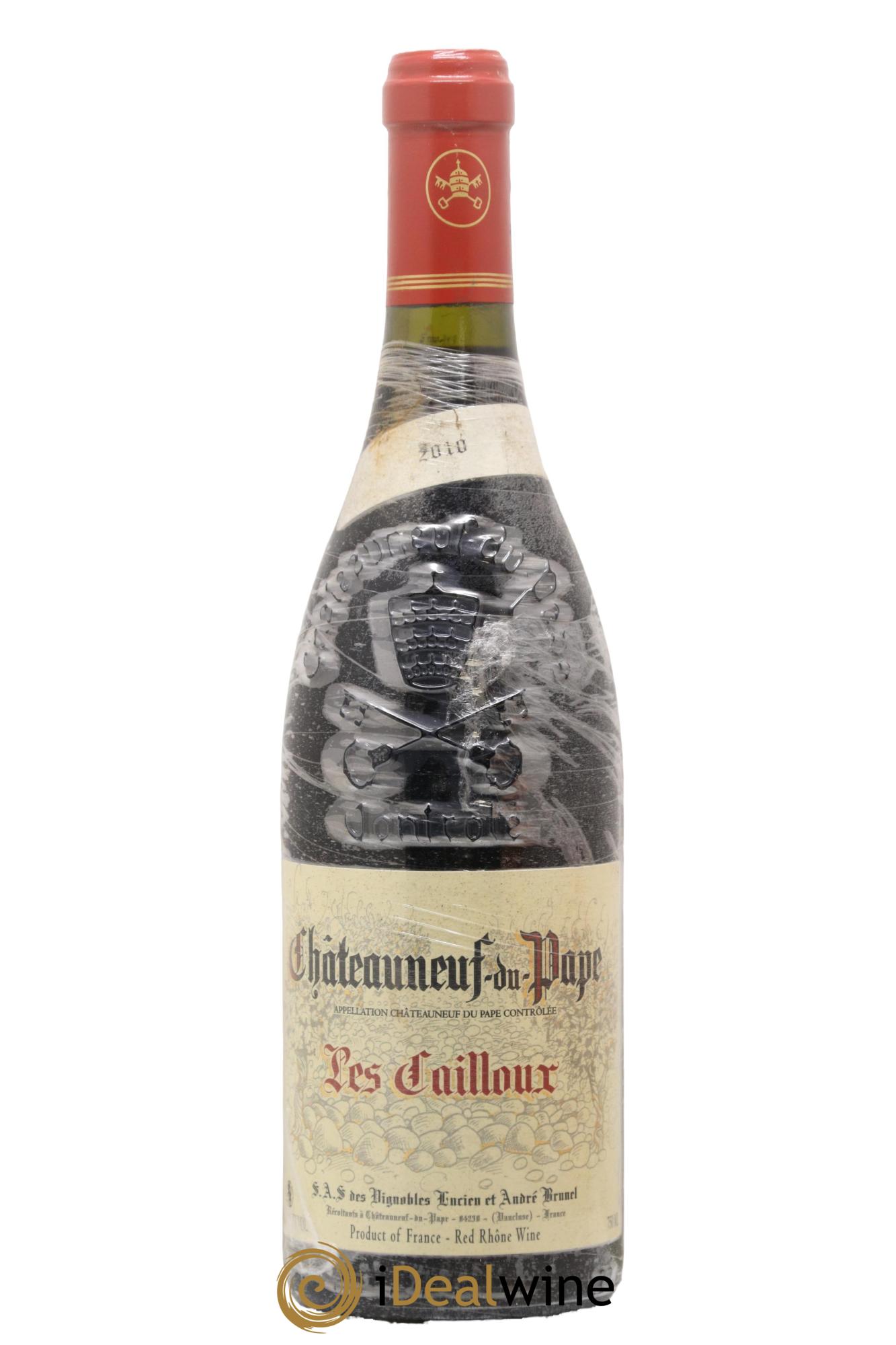 Châteauneuf-du-Pape Les Cailloux André Brunel 2010 - Lot of 1 bottle - 0