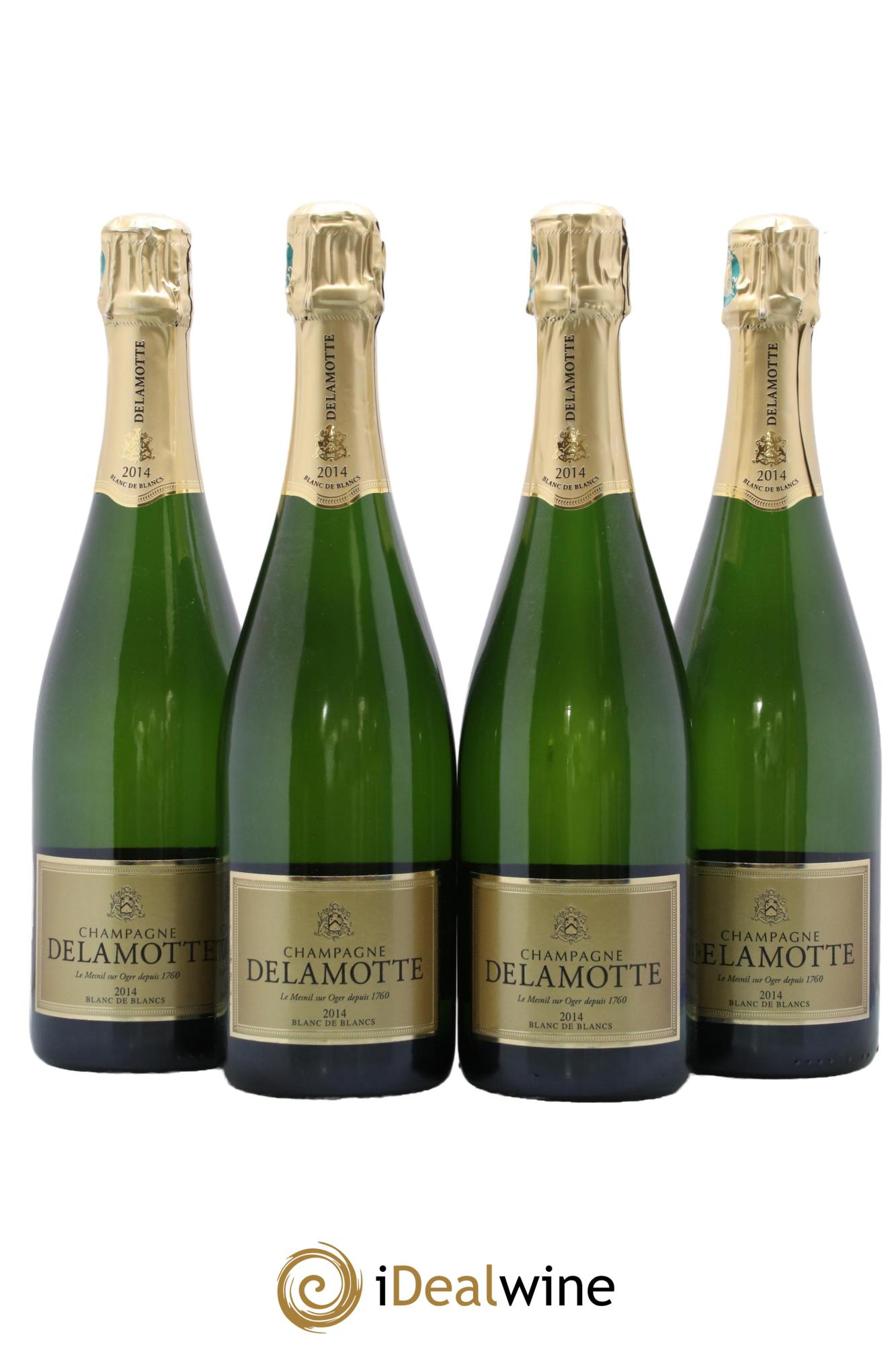 Blancs de Blancs Brut Delamotte 2014 - Lot de 4 bouteilles - 0