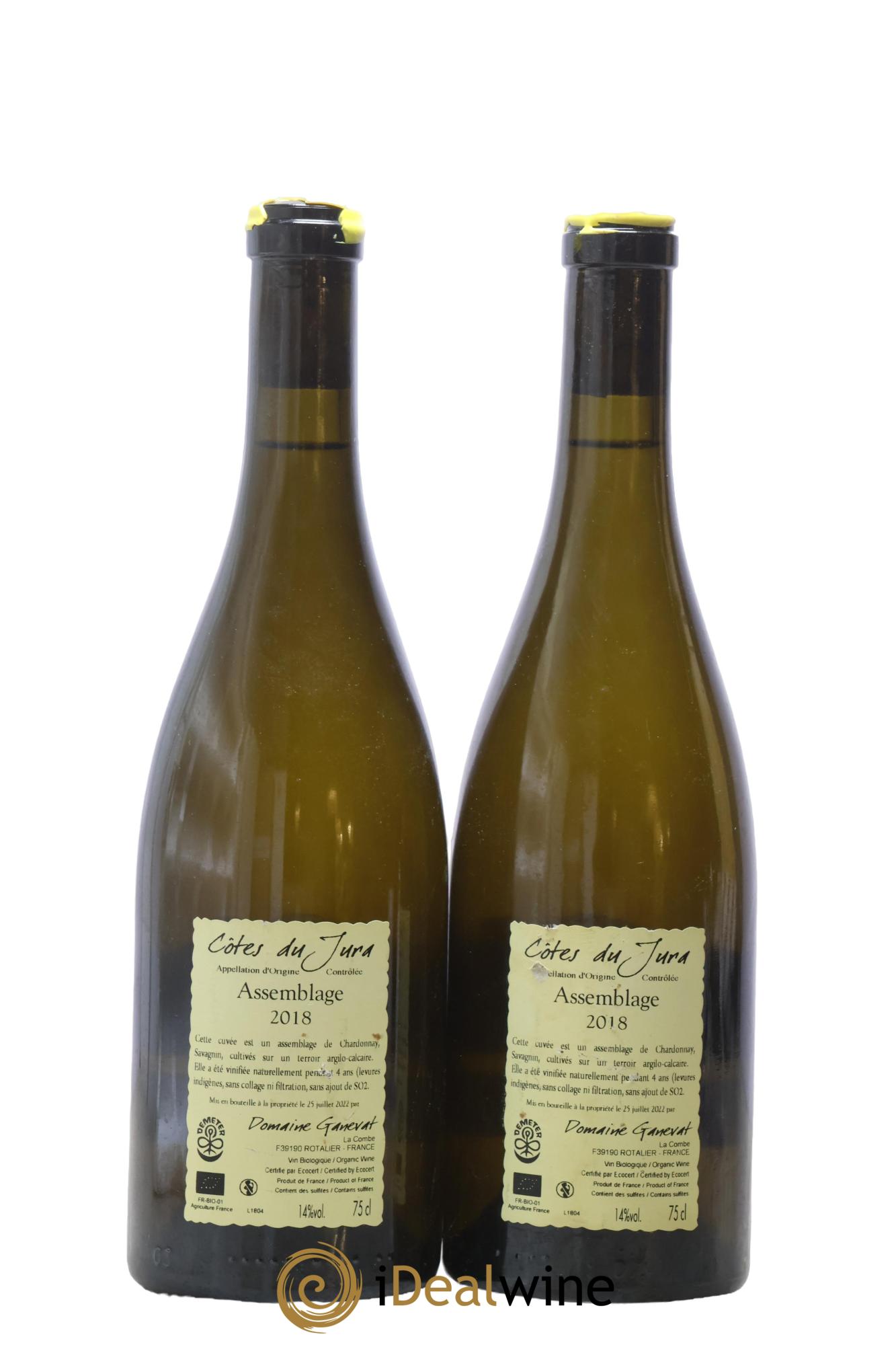 Côtes du Jura Cuvée Orégane Jean-François Ganevat (Domaine) 2018 - Posten von 2 Flaschen - 1