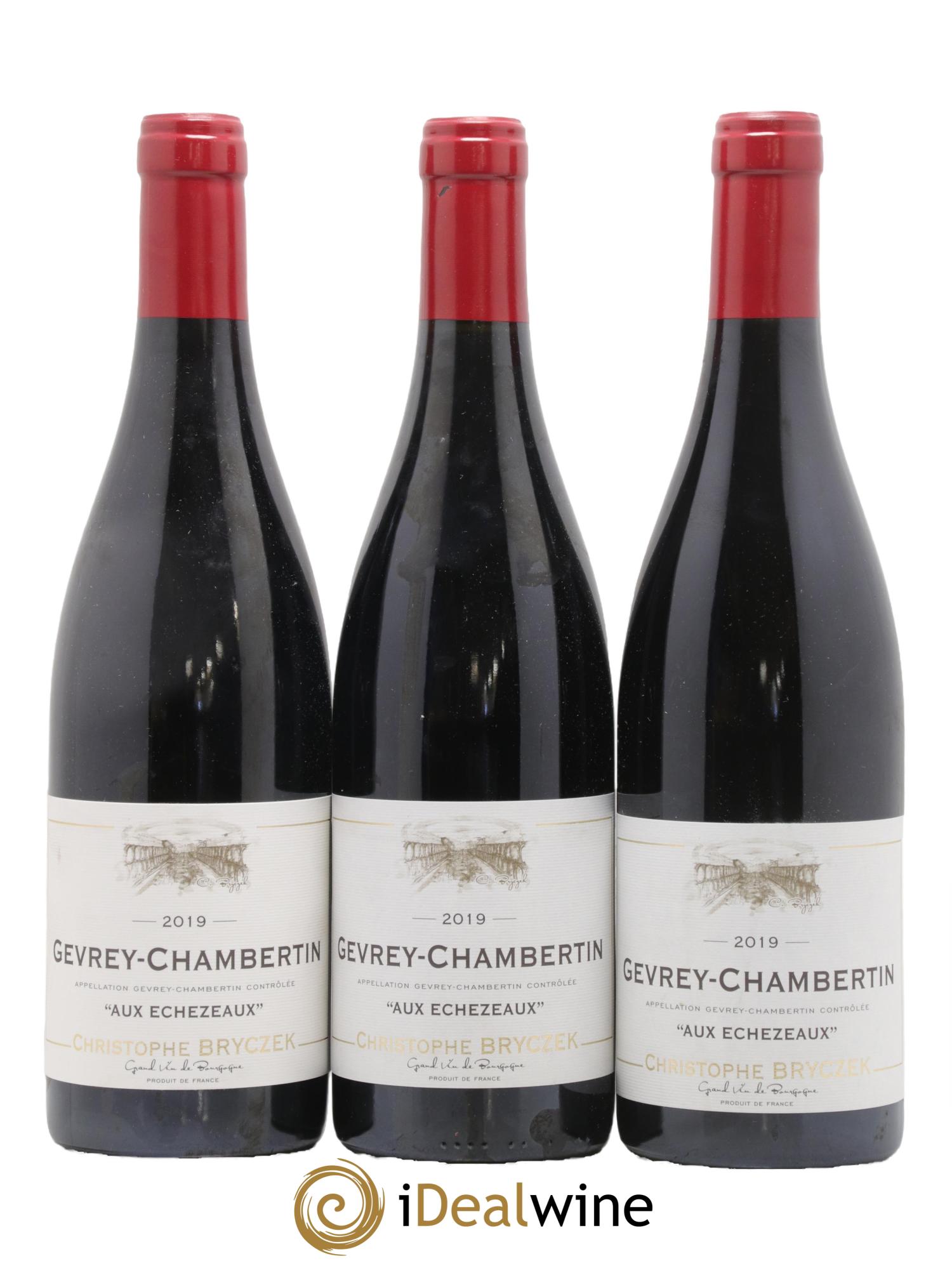 Gevrey-Chambertin Aux Echezeaux Christophe Bryczek 2019 - Lot de 3 bouteilles - 0