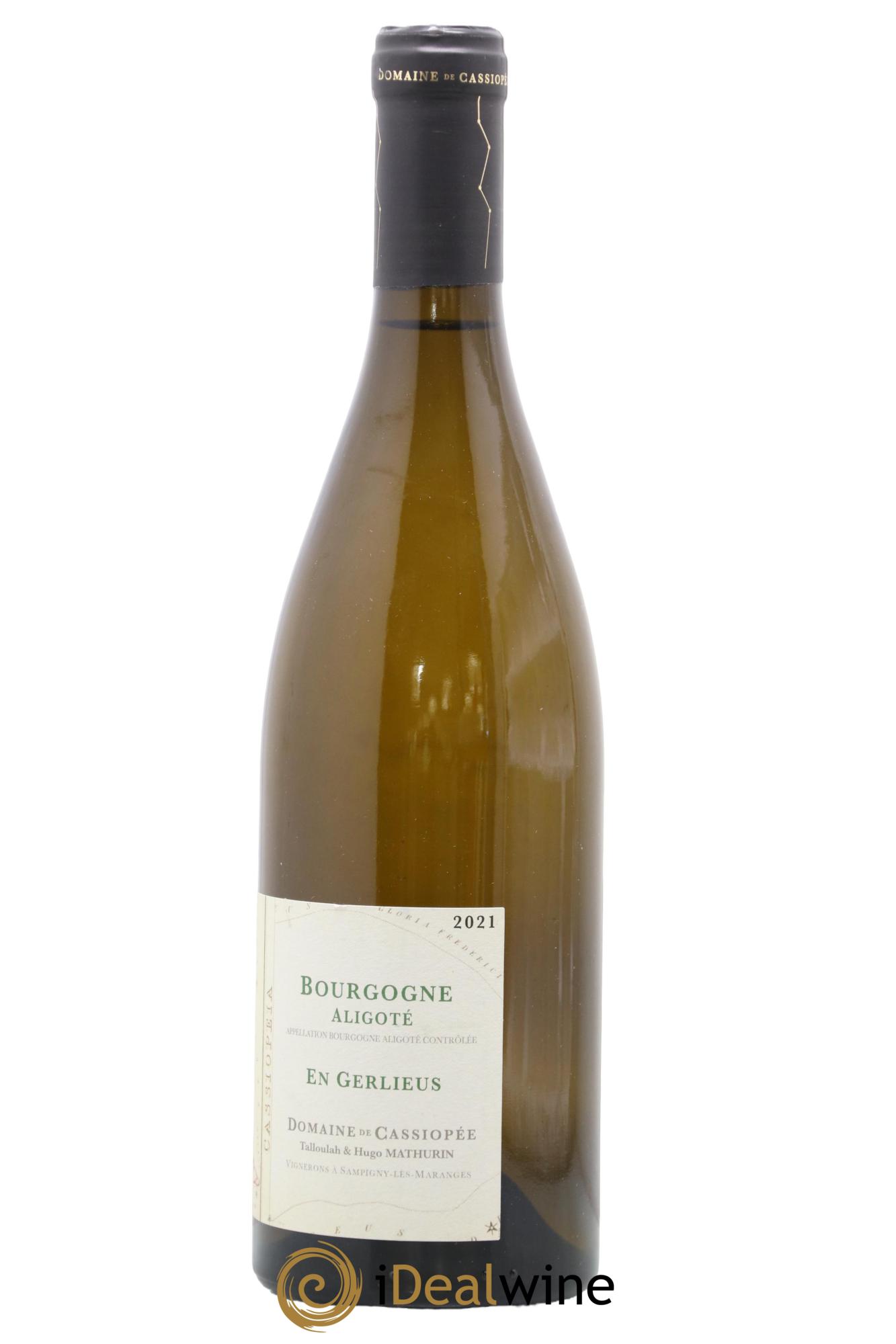 Bourgogne Aligoté En Gerlieus Domaine de Cassiopée 2021 - Lot de 1 bouteille - 1
