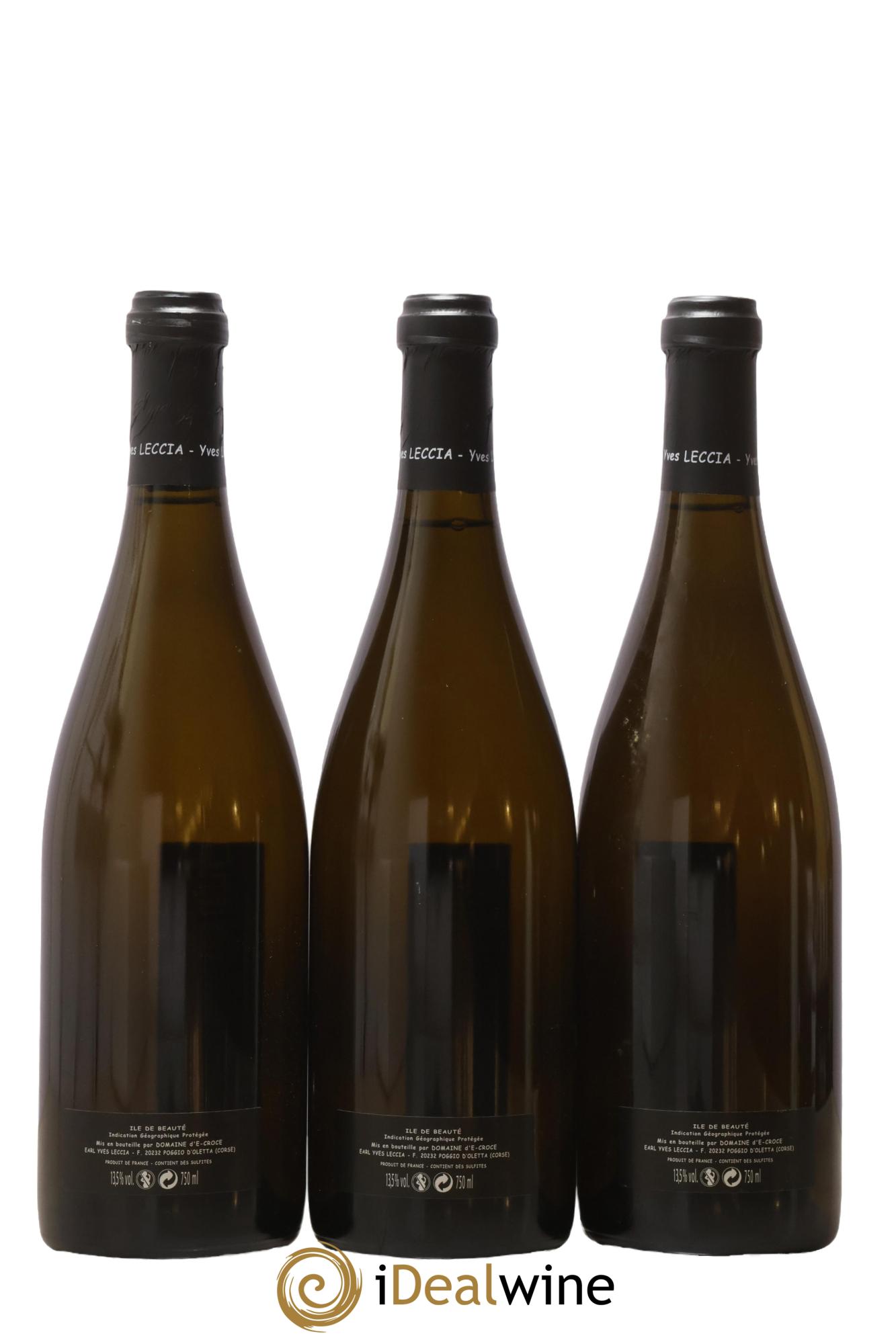 Vin de Corse IGP Ile de Beauté Bianco Gentile Clos Canarell - Lot de 3 bouteilles - 1