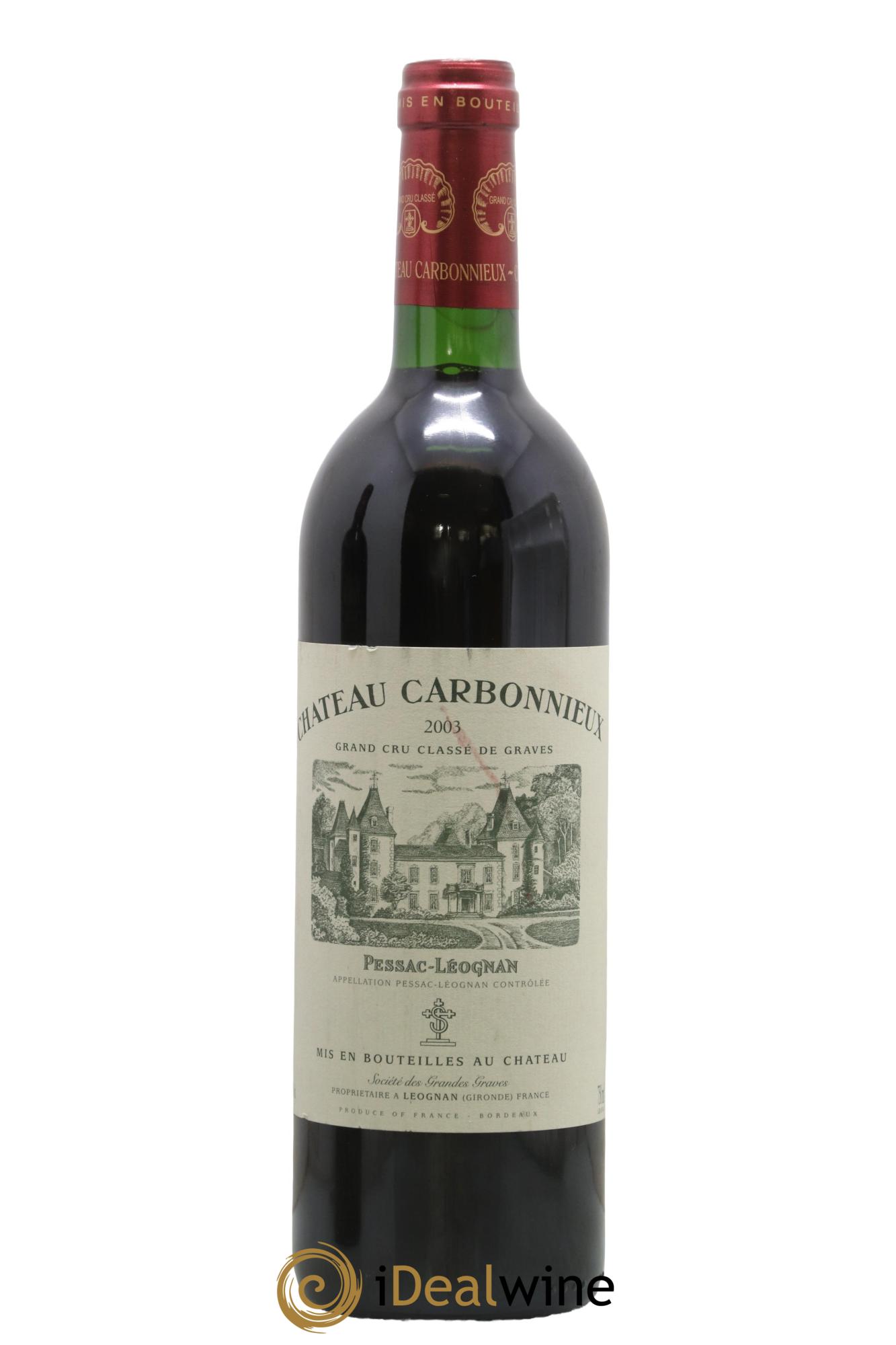 Château Carbonnieux Cru Classé de Graves 2003 - Posten von 1 Flasche - 0