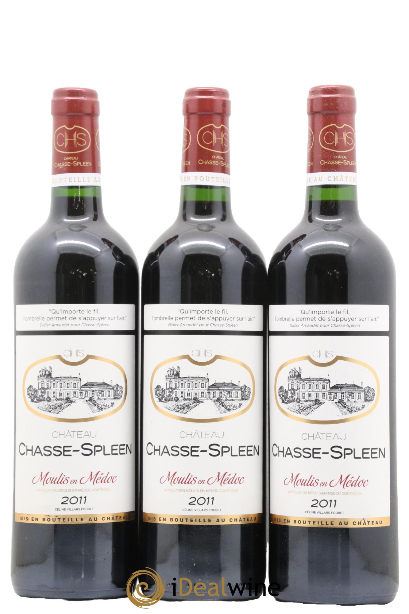 Château Chasse Spleen 2011 - Lot de 12 bouteilles - 4