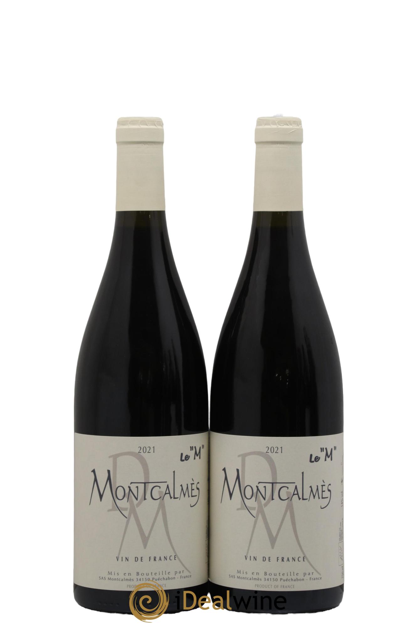 Vin de France Le M Domaine De Montcalmès 2021 - Lot de 2 bouteilles - 0
