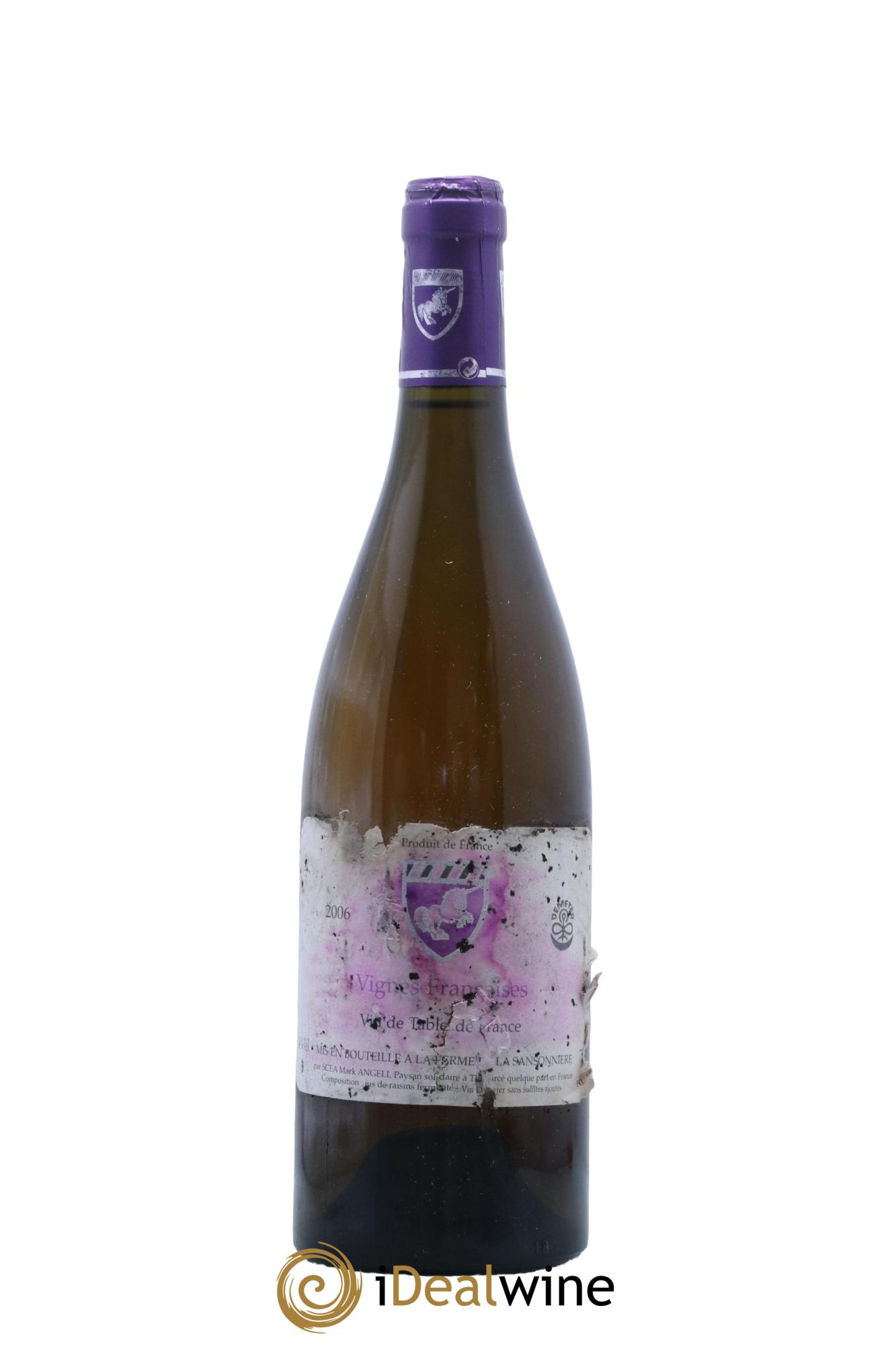 Anjou Vignes françaises Mark Angeli (Domaine) - Ferme de la Sansonnière 2006 - Lot de 1 bouteille - 0