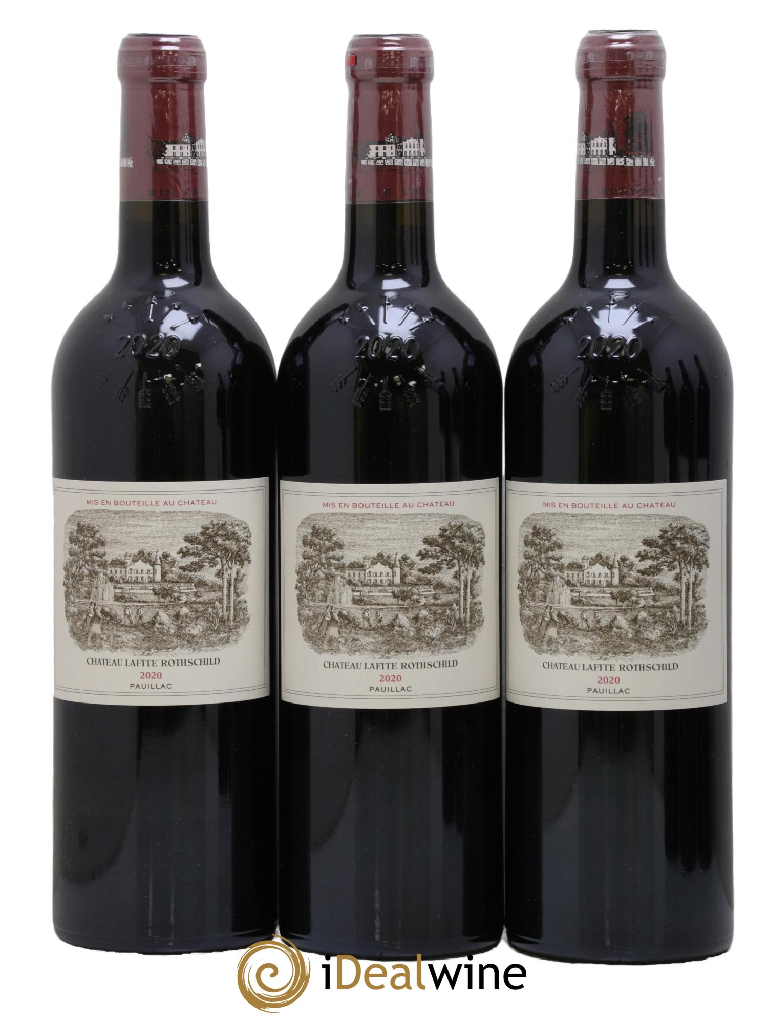 Château Lafite Rothschild 1er Grand Cru Classé  2020 - Lot de 6 bouteilles - 1