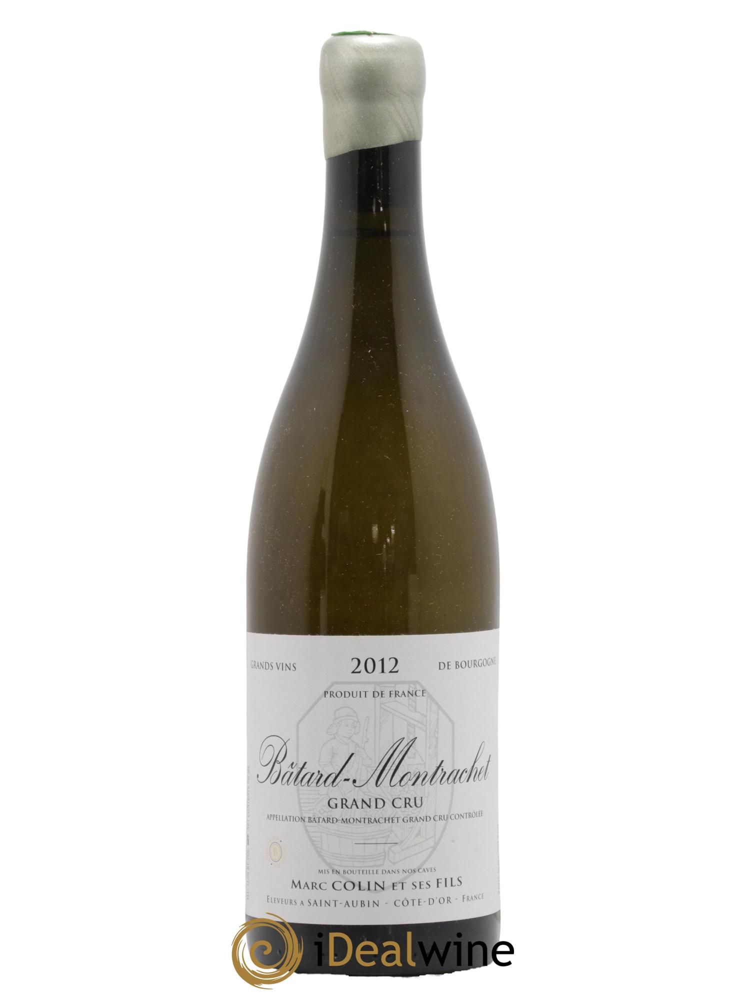 Bâtard-Montrachet Grand Cru Marc Colin & Fils 2012 - Lot de 1 bouteille - 0