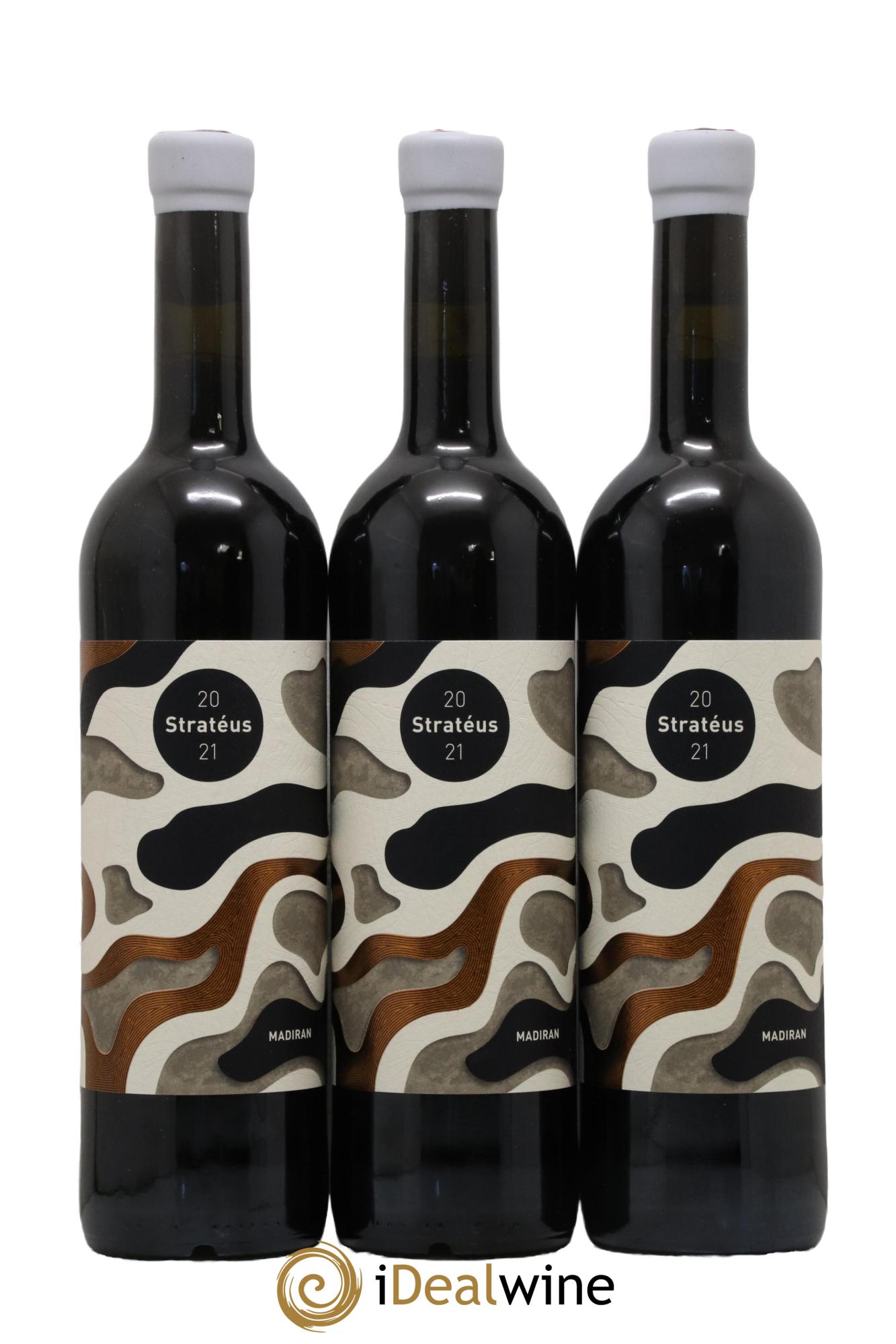 Madiran Strateus Simon Ribert 2021 - Lot of 3 bottles - 0