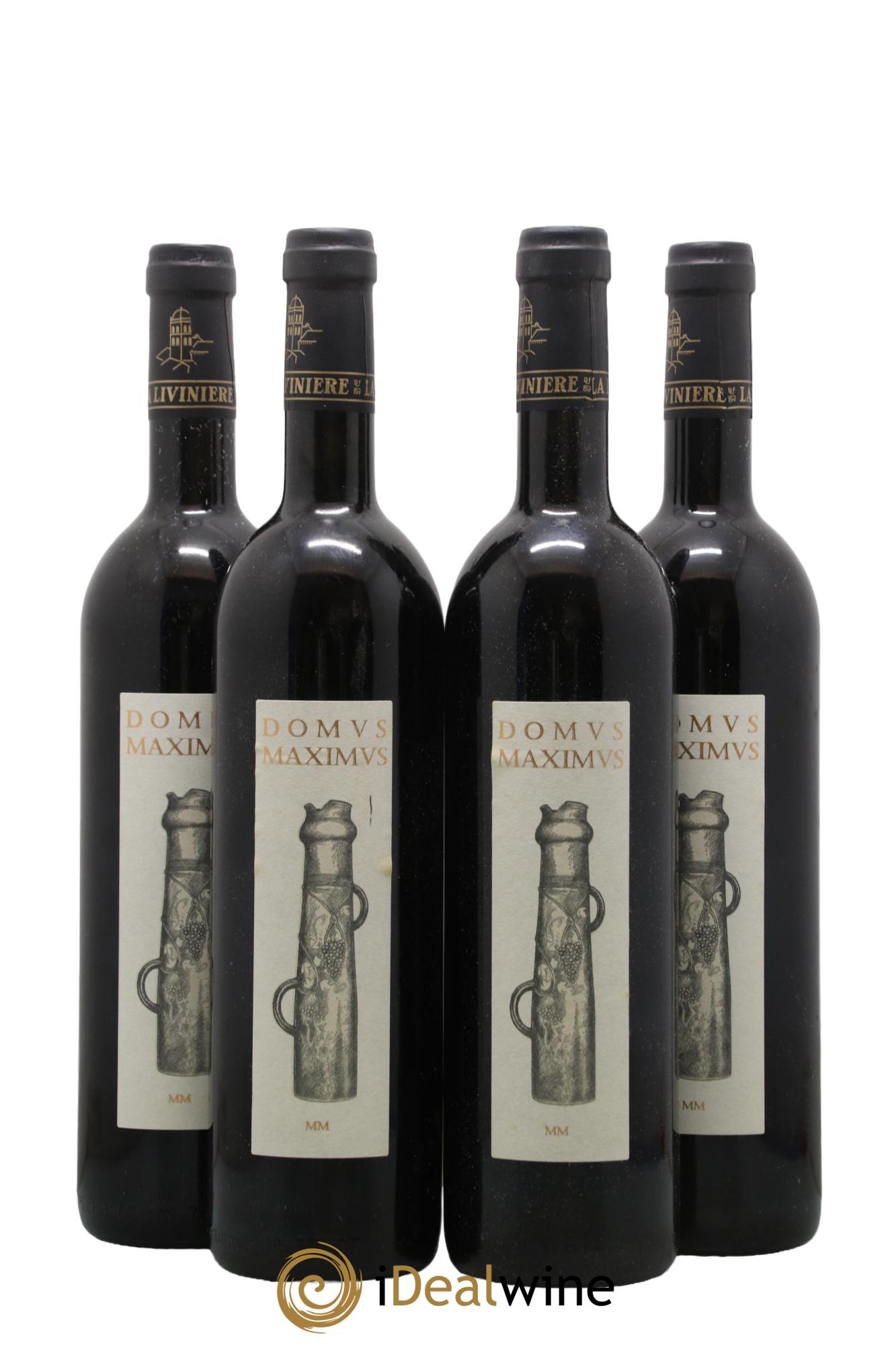 Minervois La Livinière Domus Maximus Domaine Massamier La Mignarde 2000 - Lotto di 4 bottiglie - 0