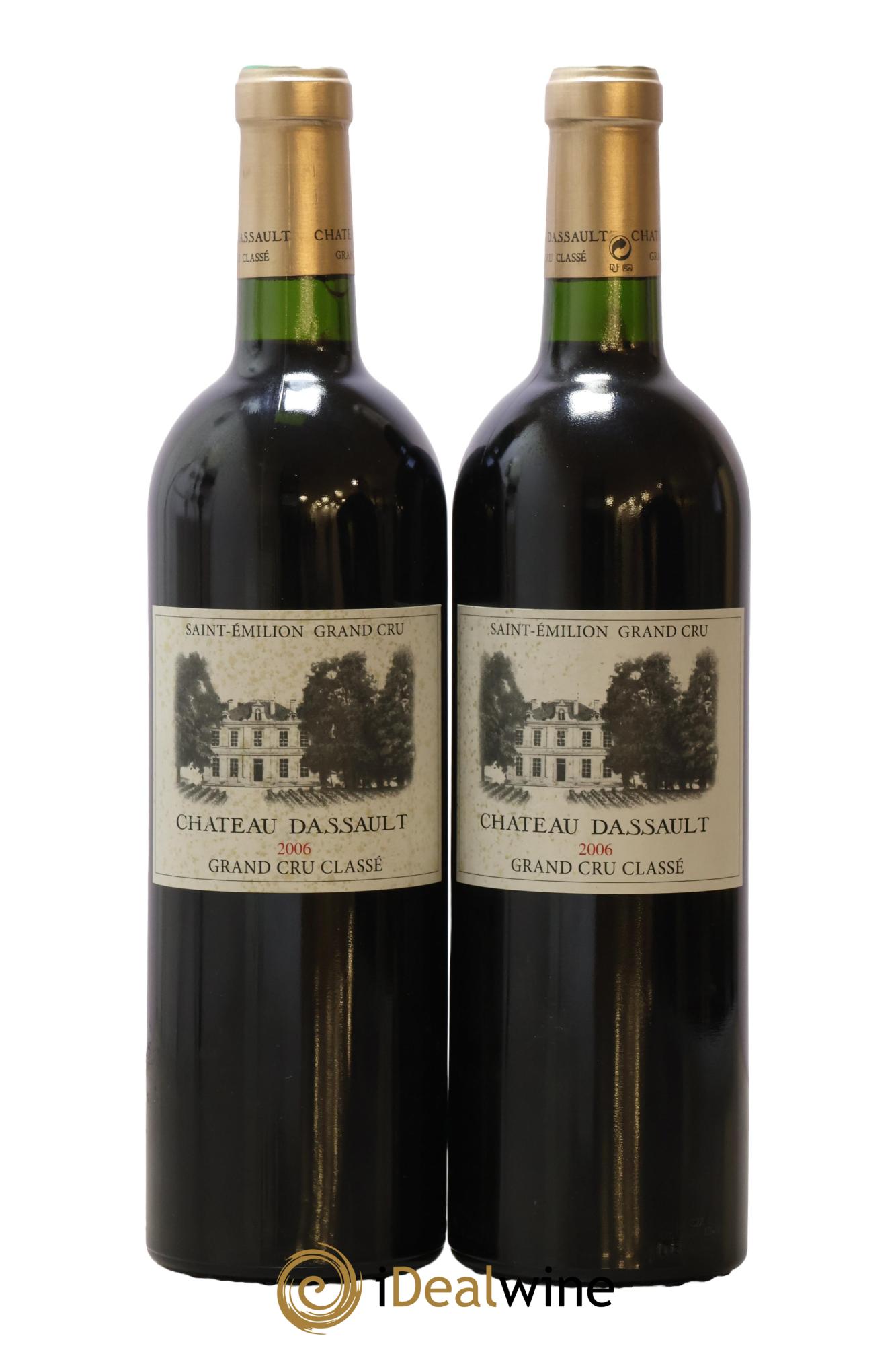 Château Dassault Grand Cru Classé 2006 - Lot de 2 bouteilles - 0