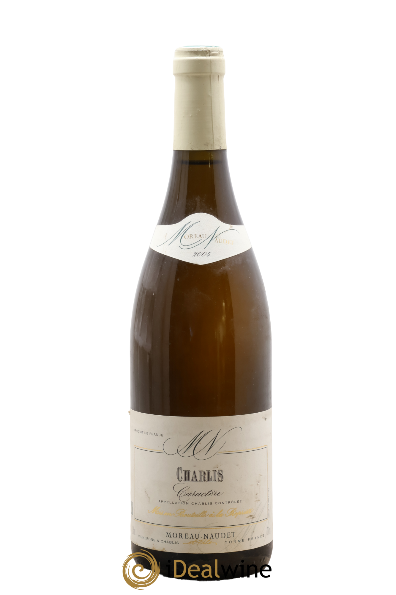 Chablis Caractère Domaine Moreau Naudet 2004 - Lot de 1 bouteille - 0