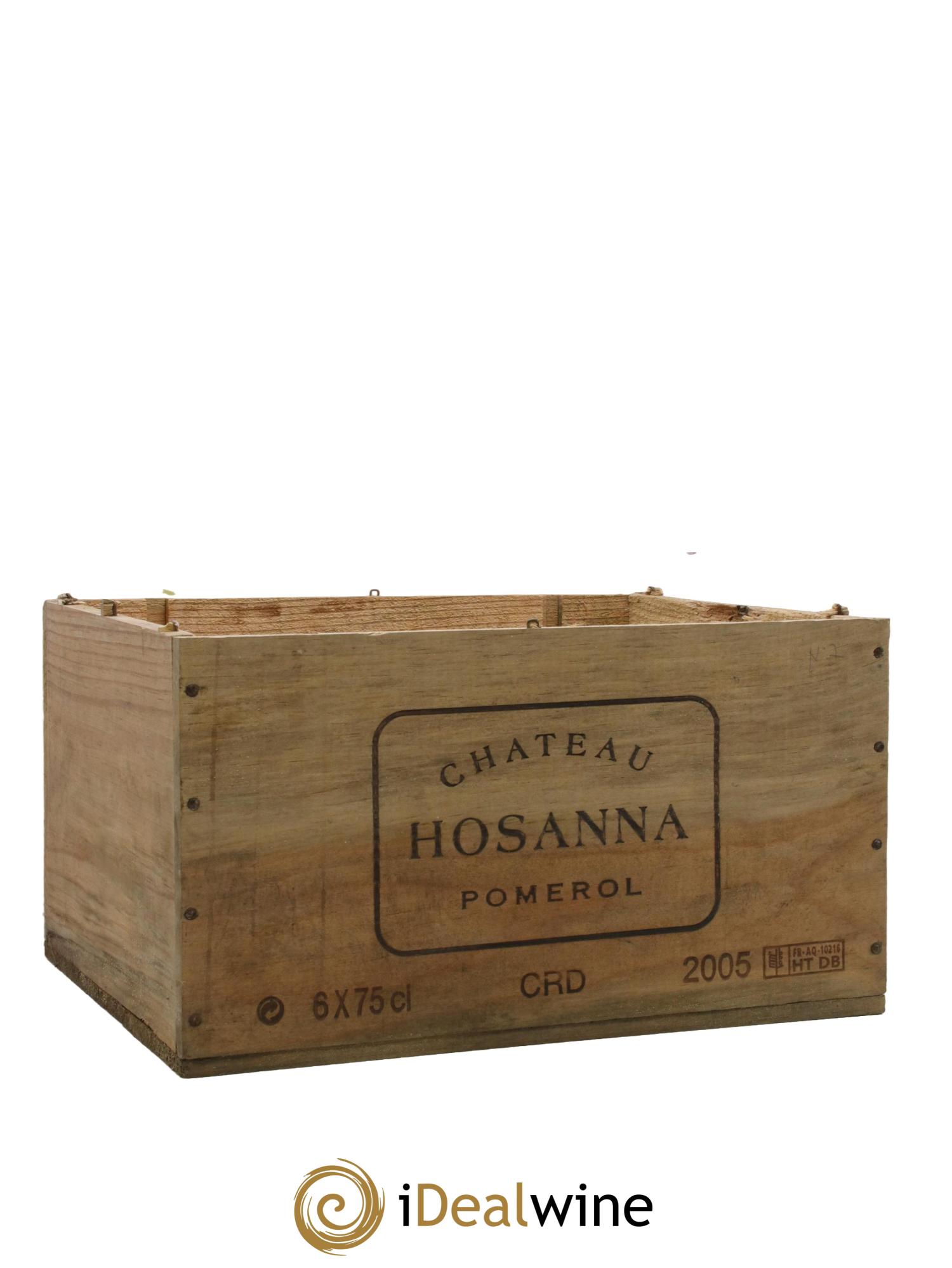 Château Hosanna 2005 - Lot of 6 bottles - 1