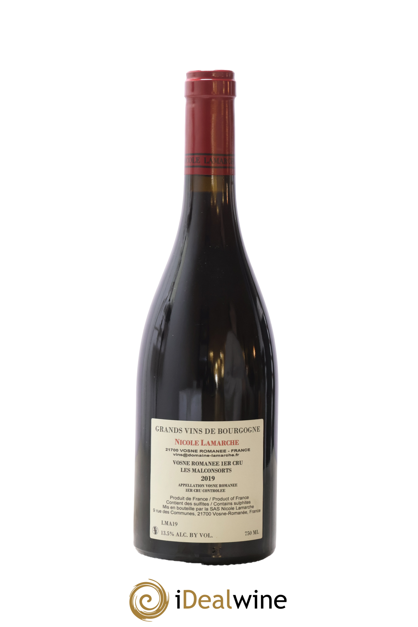 Vosne-Romanée 1er Cru Les Malconsorts Lamarche (Domaine) 2019 - Lot de 1 bouteille - 1