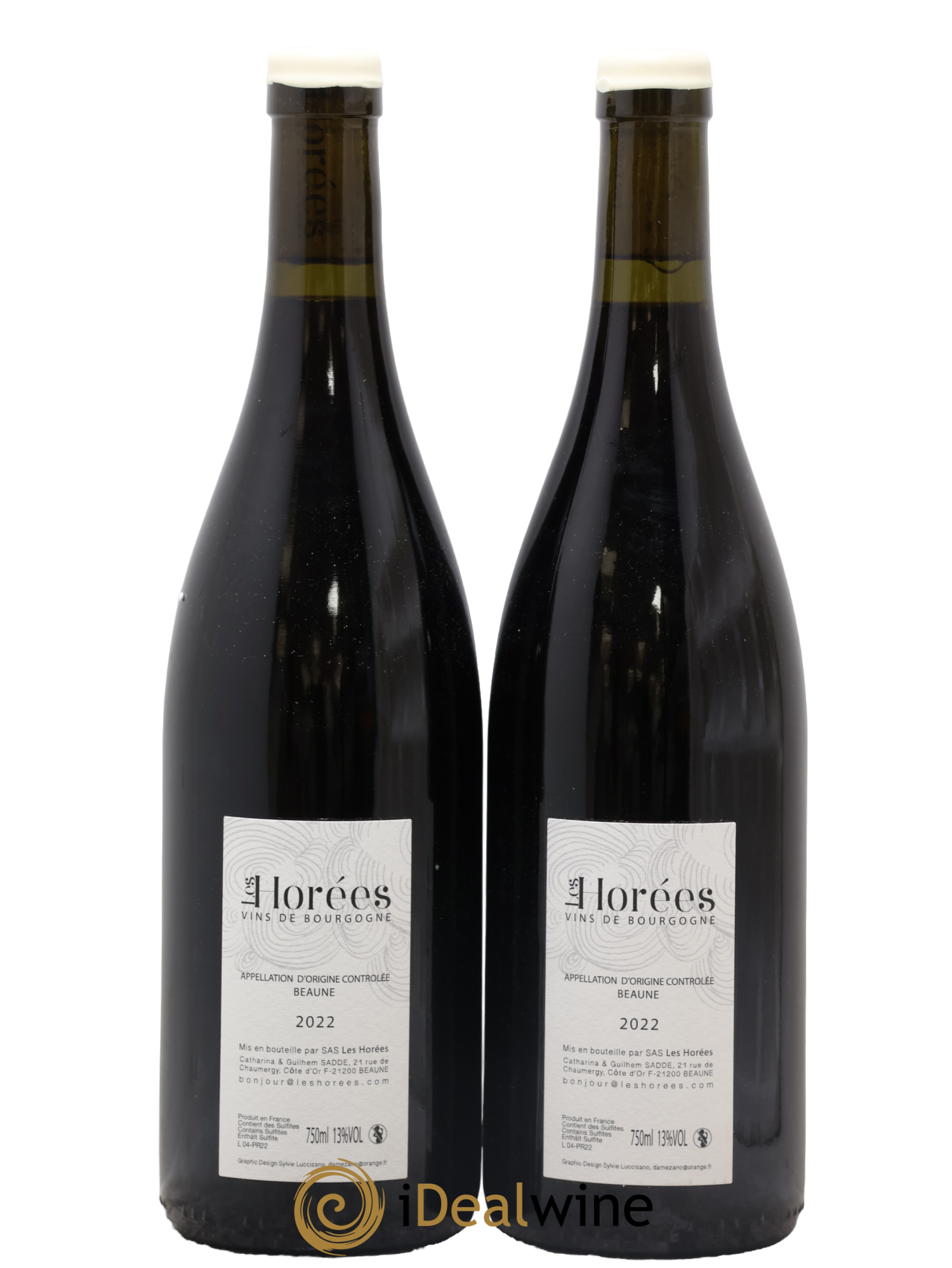 Beaune Les Prévolles Les Horées 2022 - Posten von 2 Flaschen - 1