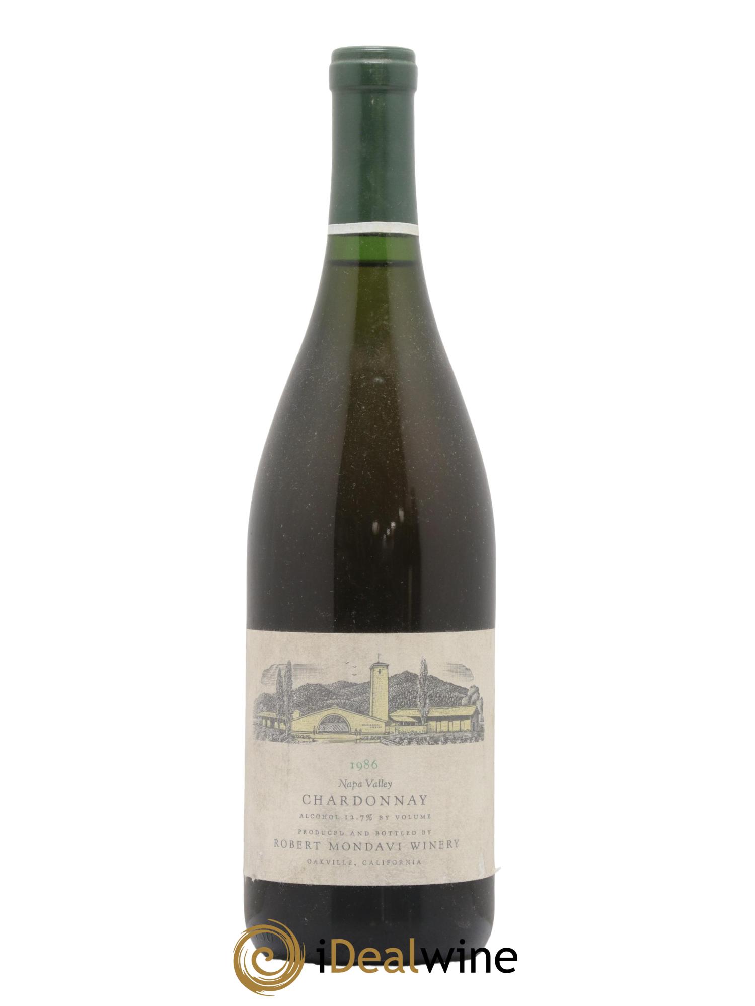 USA Napa Chardonnay Robert Mondavi 1986 - Posten von 1 Flasche - 0