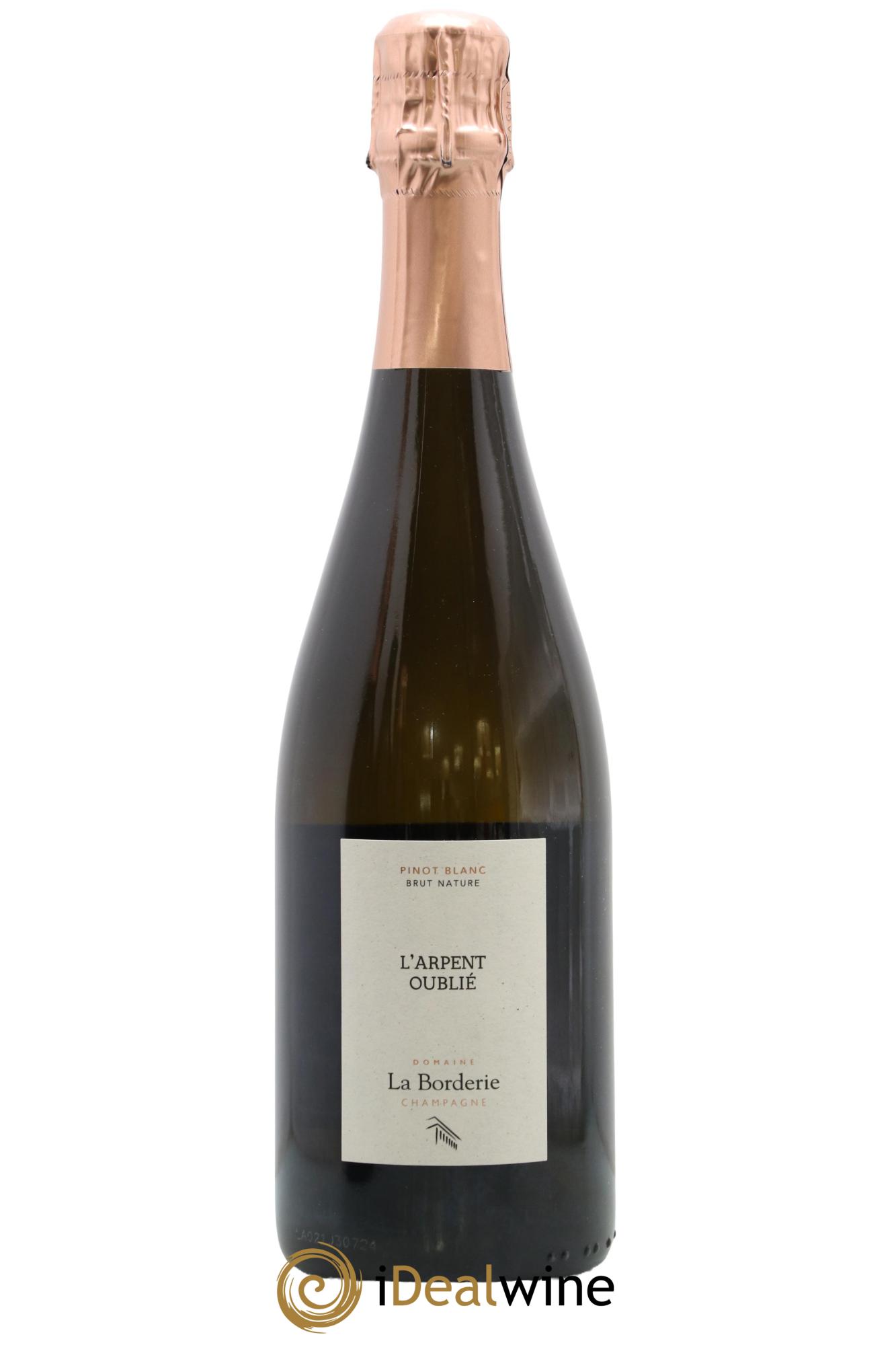 Champagne Brut Nature L'Arpent Oublié La Borderie 2021 - Lot de 1 bouteille - 0
