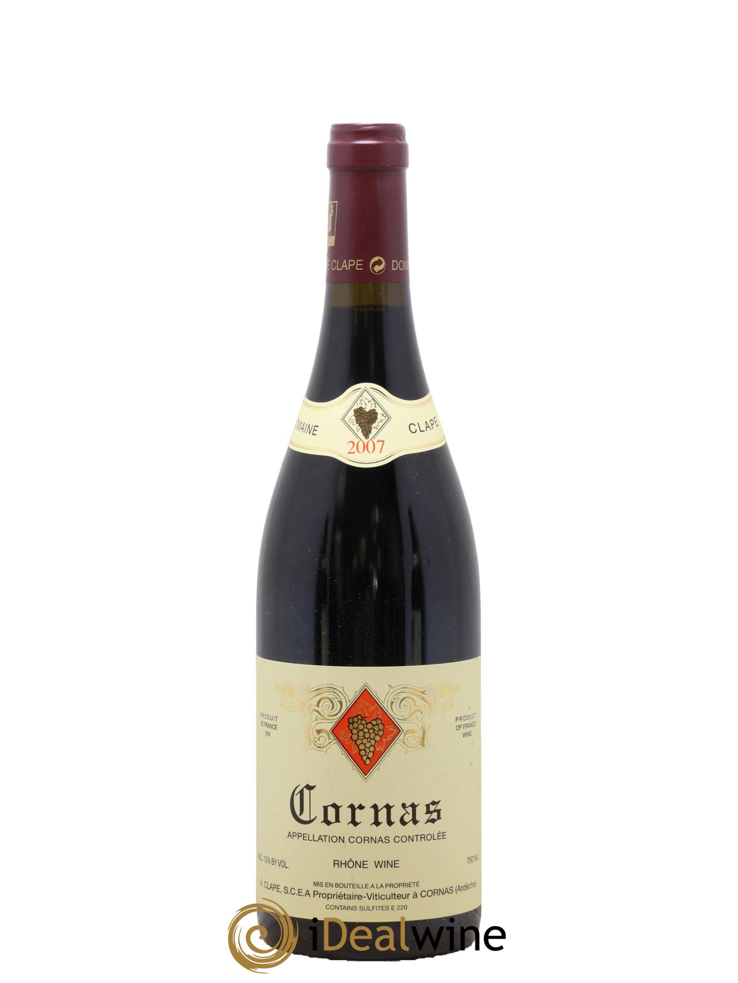 Cornas Auguste Clape 2007 - Posten von 1 Flasche - 0