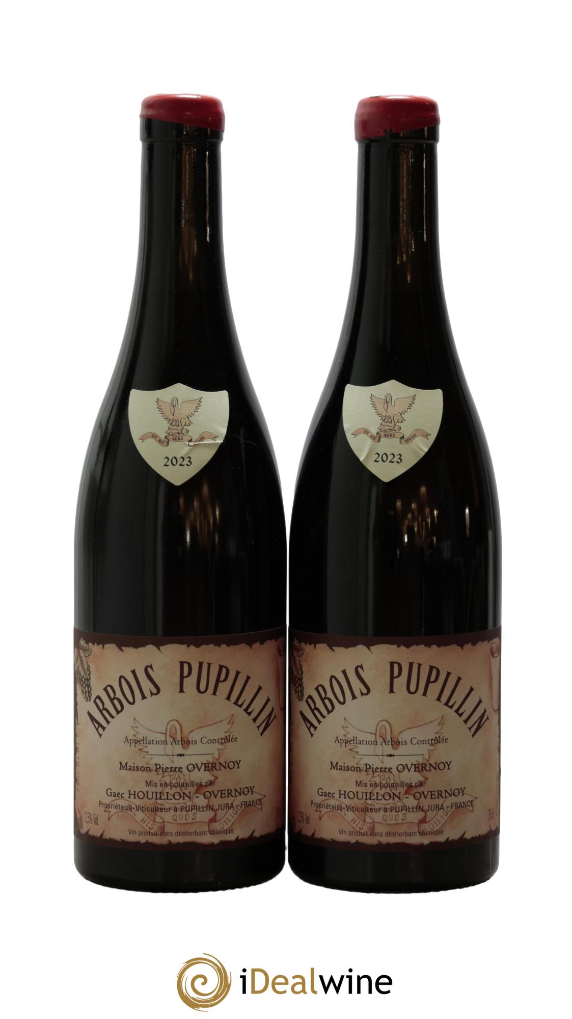 Arbois-Pupillin Poulsard (cire rouge) Overnoy-Houillon (Domaine) 2023 - Lot of 2 bottles - 0