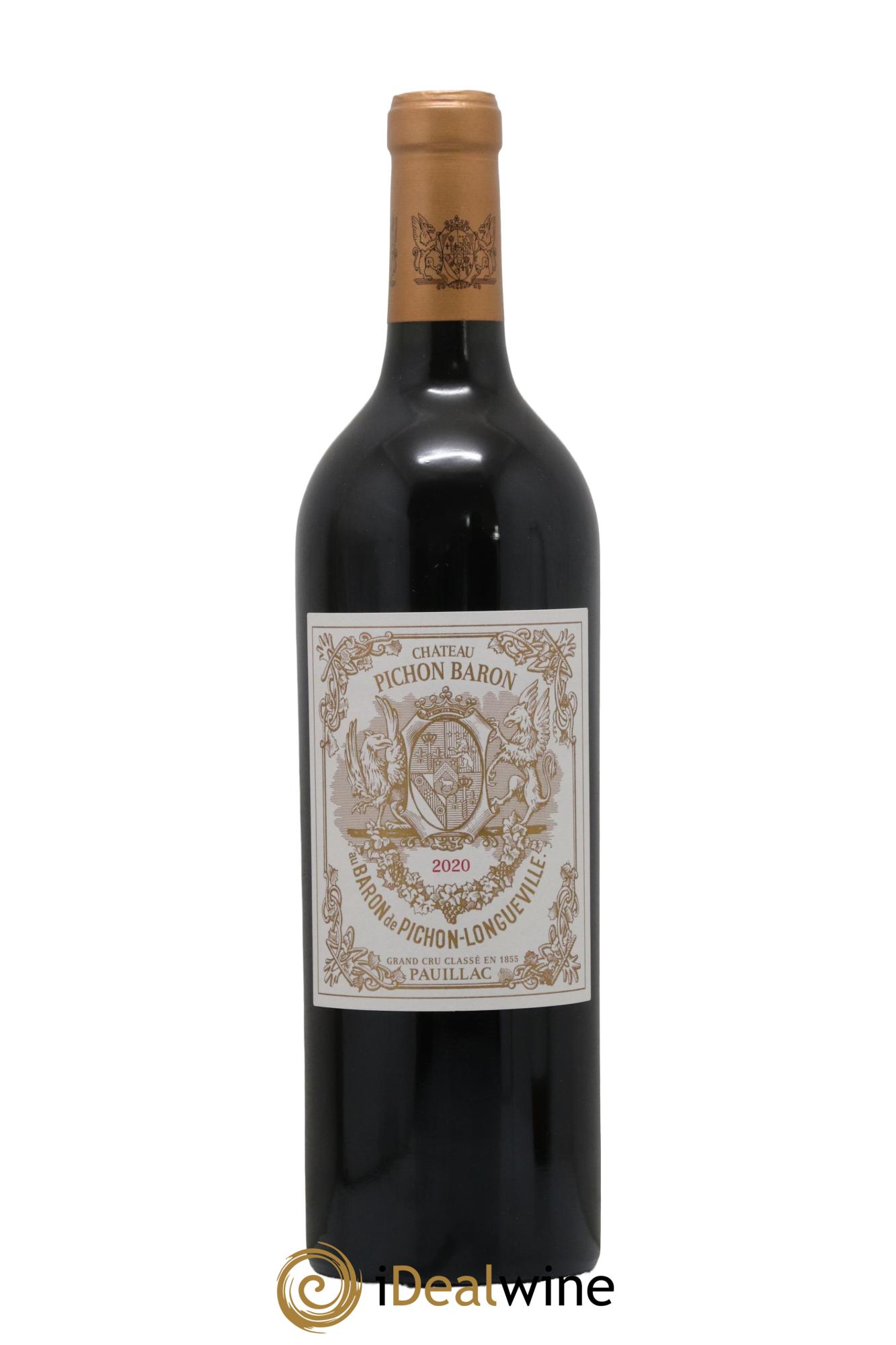 Pichon Longueville Baron 2ème Grand Cru Classé 2020 - Lot de 1 bouteille - 0