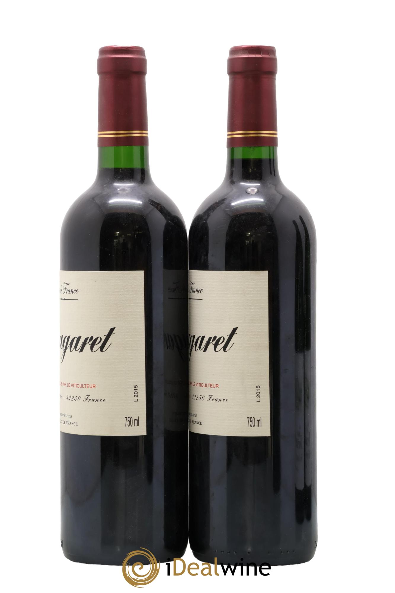 Vin de France - Domaine du Jaugaret 2015 - Posten von 2 Flaschen - 1